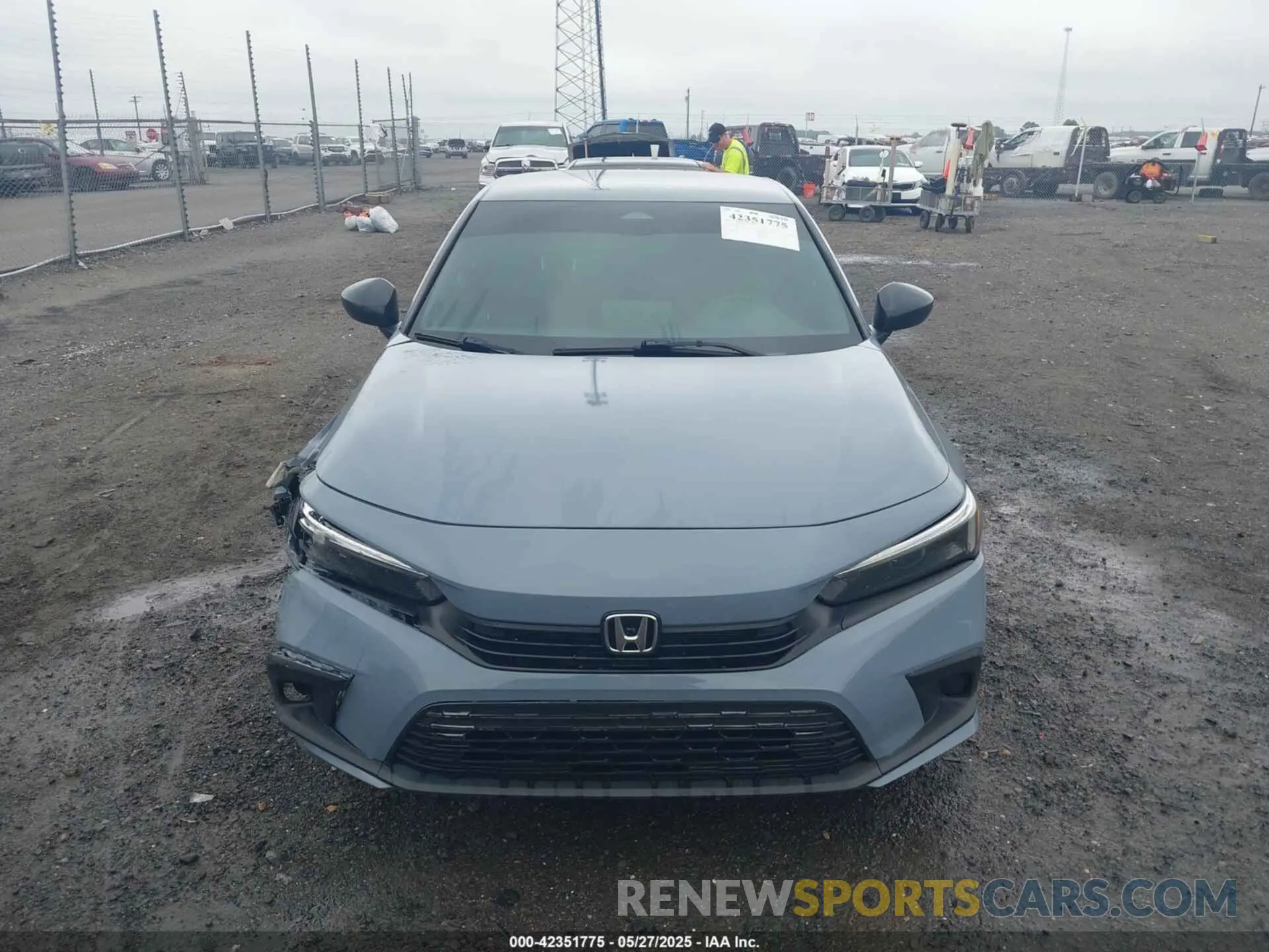 12 Photograph of a damaged car 2HGFE2F55NH592929 HONDA CIVIC 2022