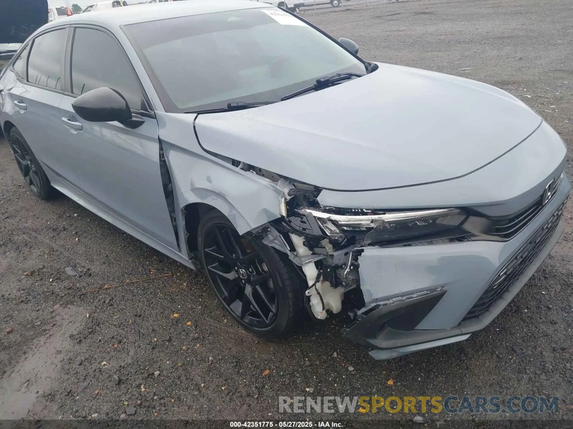 6 Photograph of a damaged car 2HGFE2F55NH592929 HONDA CIVIC 2022