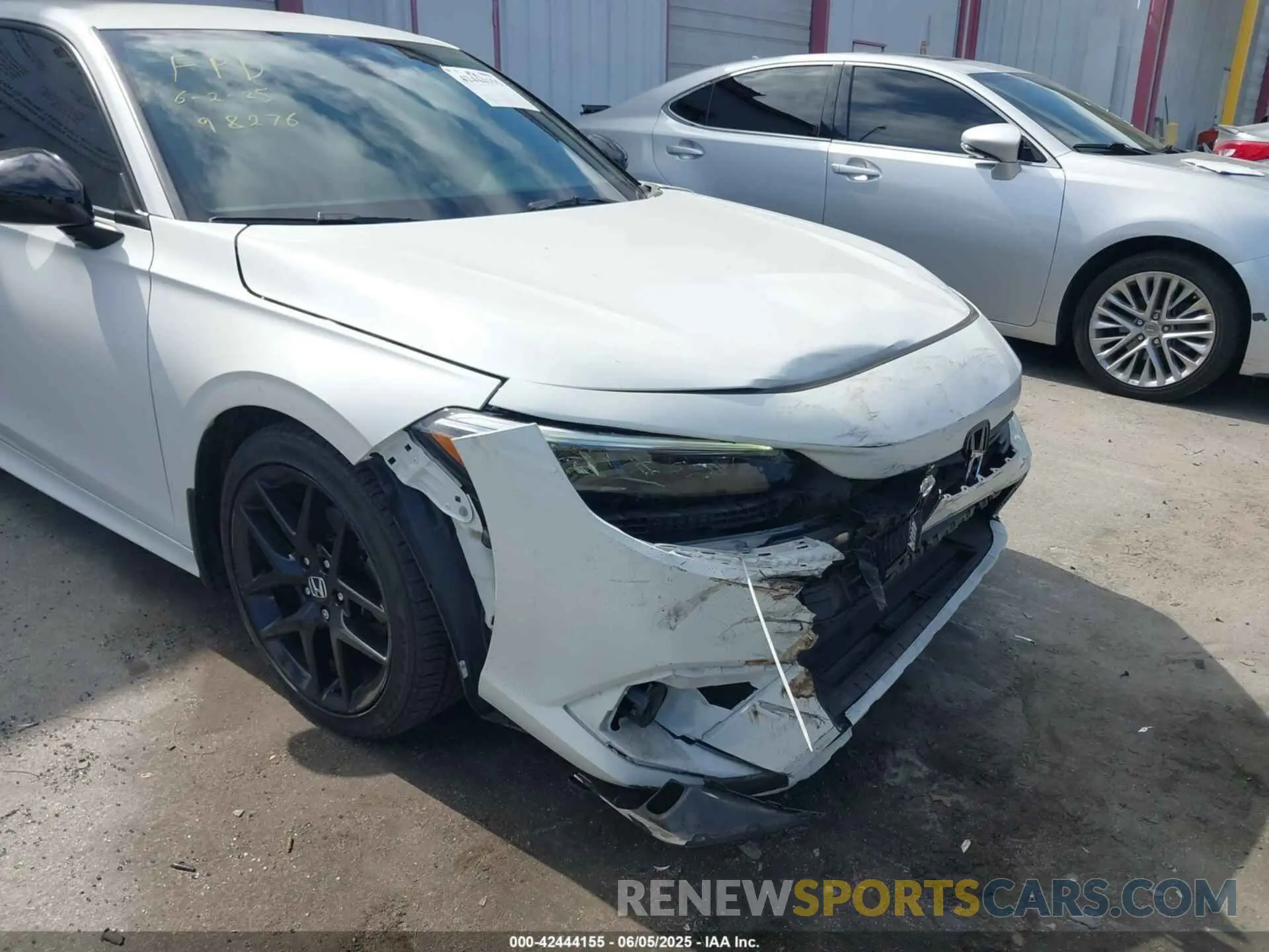 6 Photograph of a damaged car 2HGFE2F55NH598276 HONDA CIVIC 2022