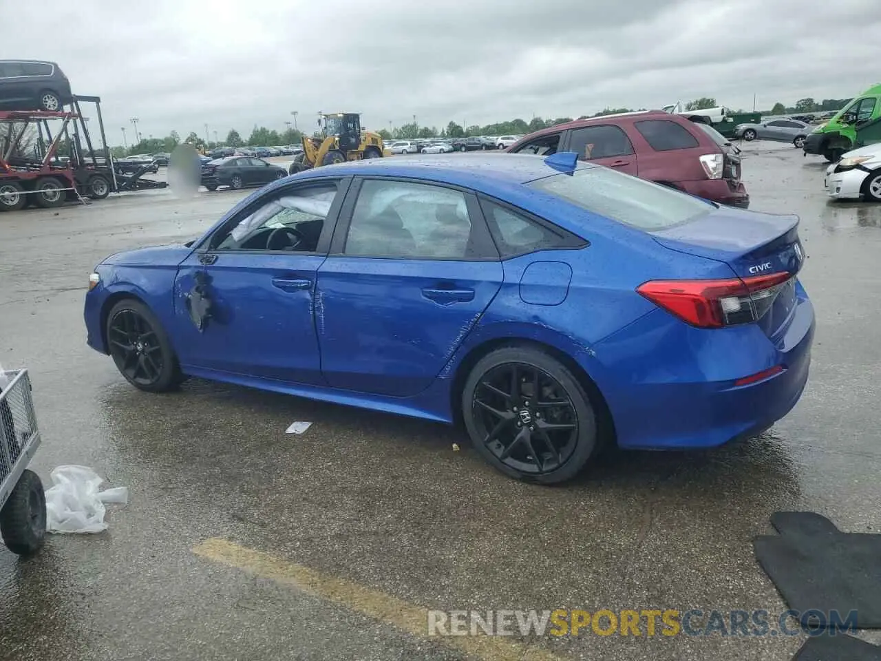 2 Photograph of a damaged car 2HGFE2F55NH603654 HONDA CIVIC 2022