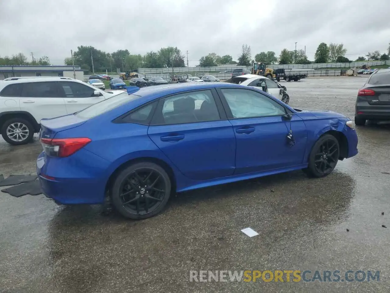 3 Photograph of a damaged car 2HGFE2F55NH603654 HONDA CIVIC 2022