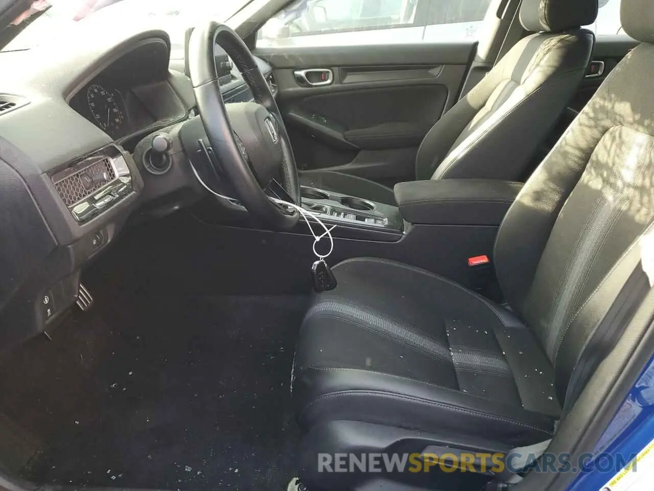 7 Photograph of a damaged car 2HGFE2F55NH603654 HONDA CIVIC 2022