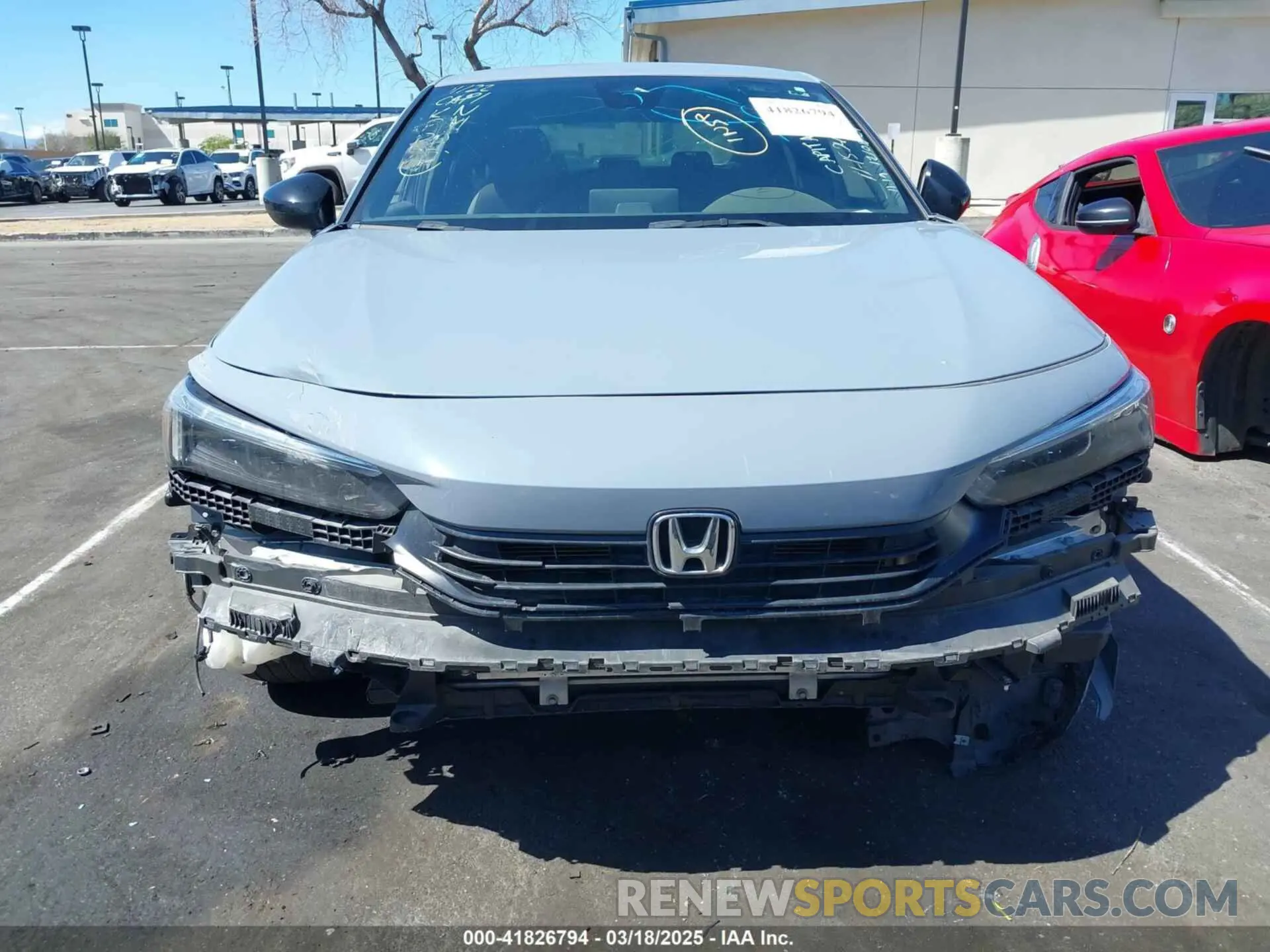 13 Photograph of a damaged car 2HGFE2F55NH604383 HONDA CIVIC 2022