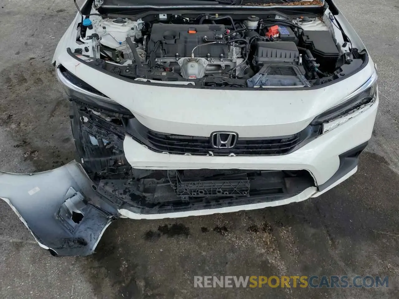 11 Photograph of a damaged car 2HGFE2F55NH606246 HONDA CIVIC 2022