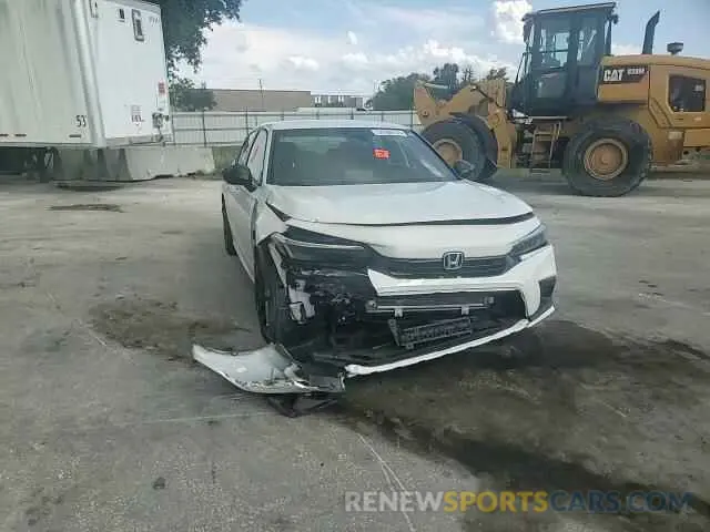 13 Photograph of a damaged car 2HGFE2F55NH606246 HONDA CIVIC 2022