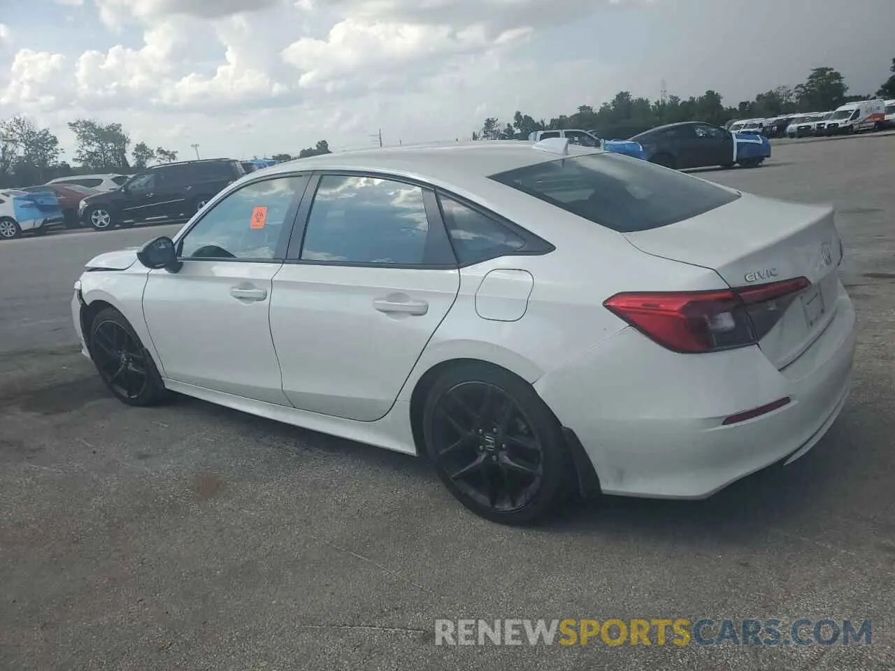 2 Photograph of a damaged car 2HGFE2F55NH606246 HONDA CIVIC 2022
