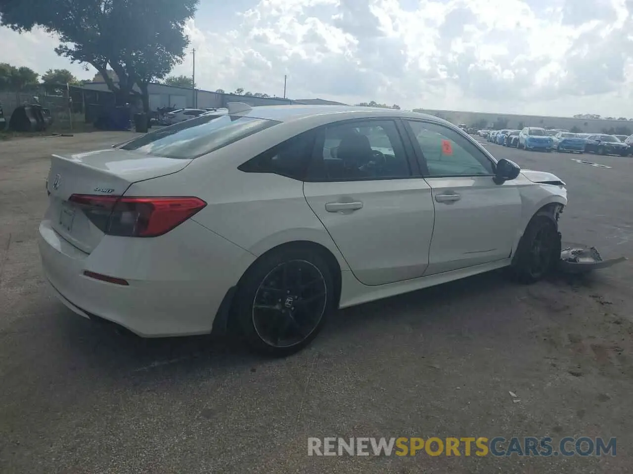 3 Photograph of a damaged car 2HGFE2F55NH606246 HONDA CIVIC 2022