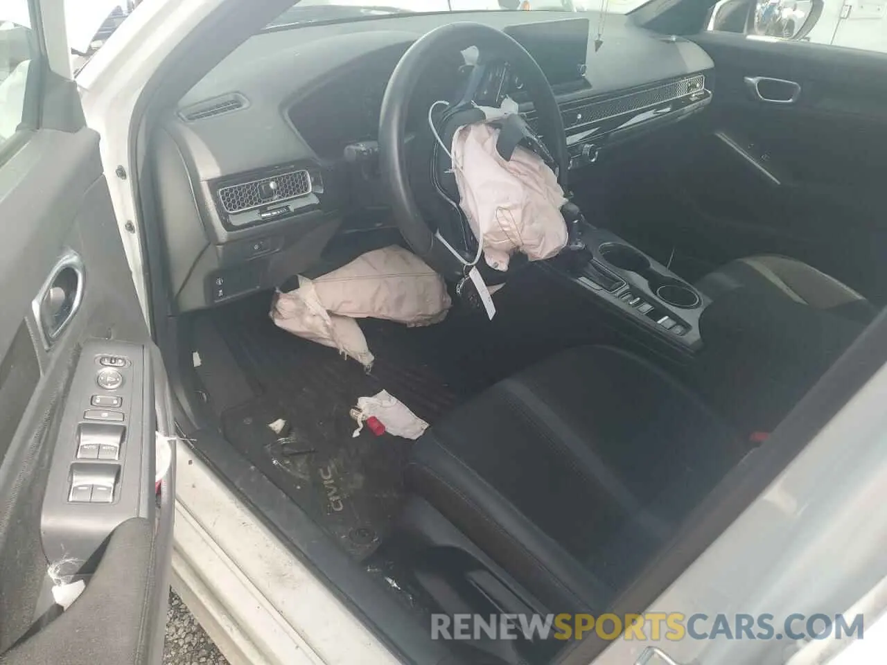 8 Photograph of a damaged car 2HGFE2F55NH606246 HONDA CIVIC 2022
