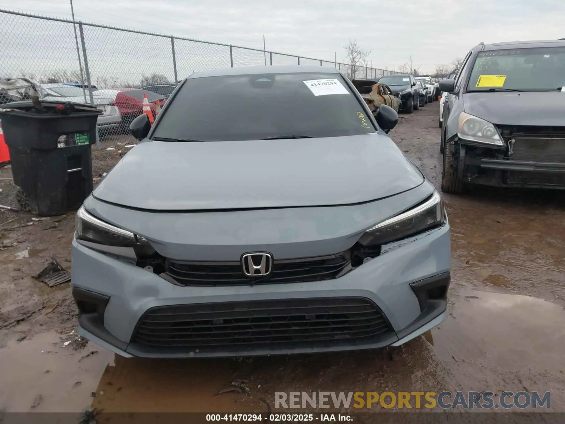 13 Photograph of a damaged car 2HGFE2F55NH610541 HONDA CIVIC 2022