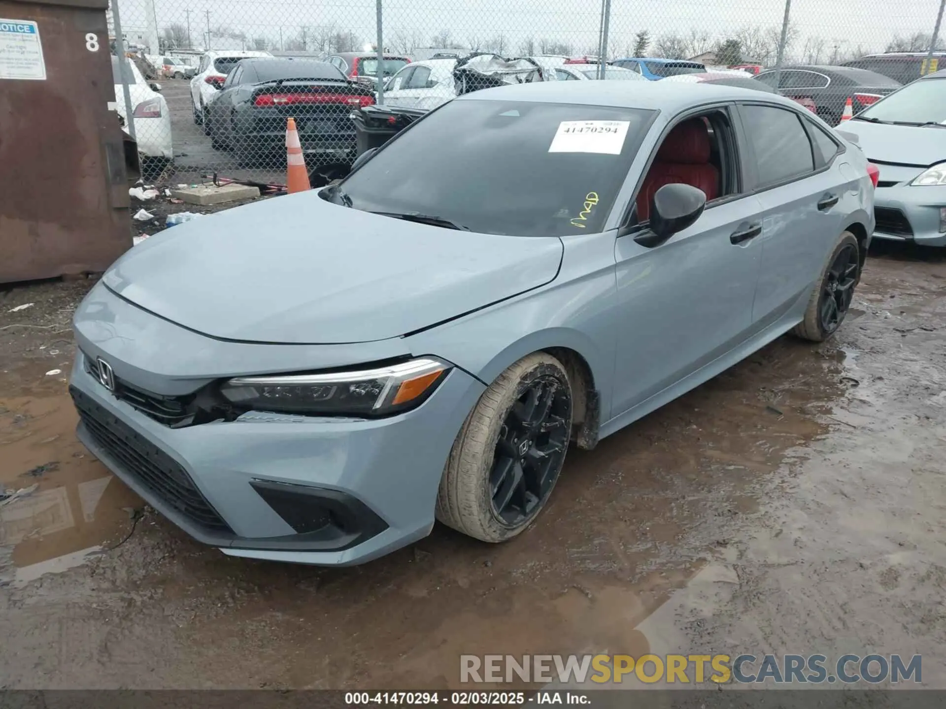 2 Photograph of a damaged car 2HGFE2F55NH610541 HONDA CIVIC 2022