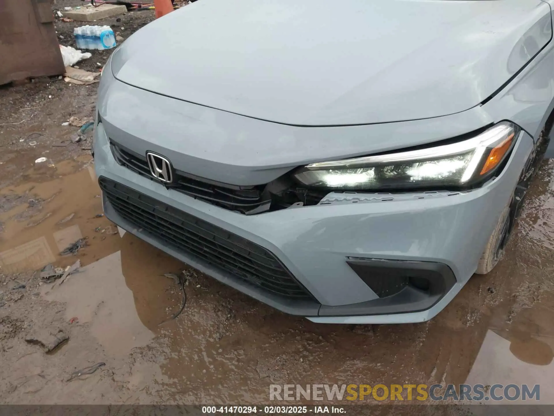 6 Photograph of a damaged car 2HGFE2F55NH610541 HONDA CIVIC 2022