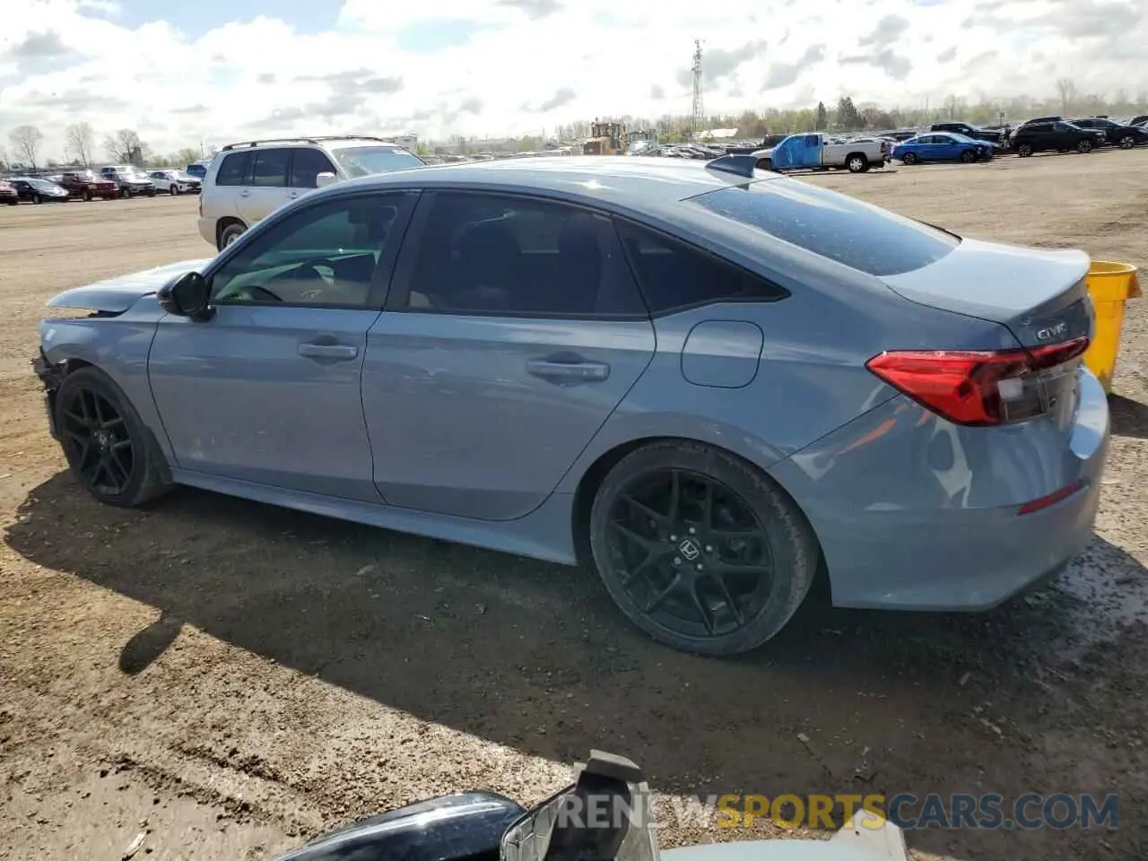 2 Photograph of a damaged car 2HGFE2F56NH117127 HONDA CIVIC 2022