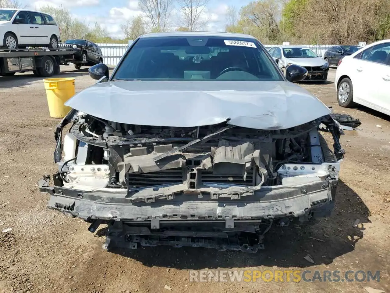 5 Photograph of a damaged car 2HGFE2F56NH117127 HONDA CIVIC 2022