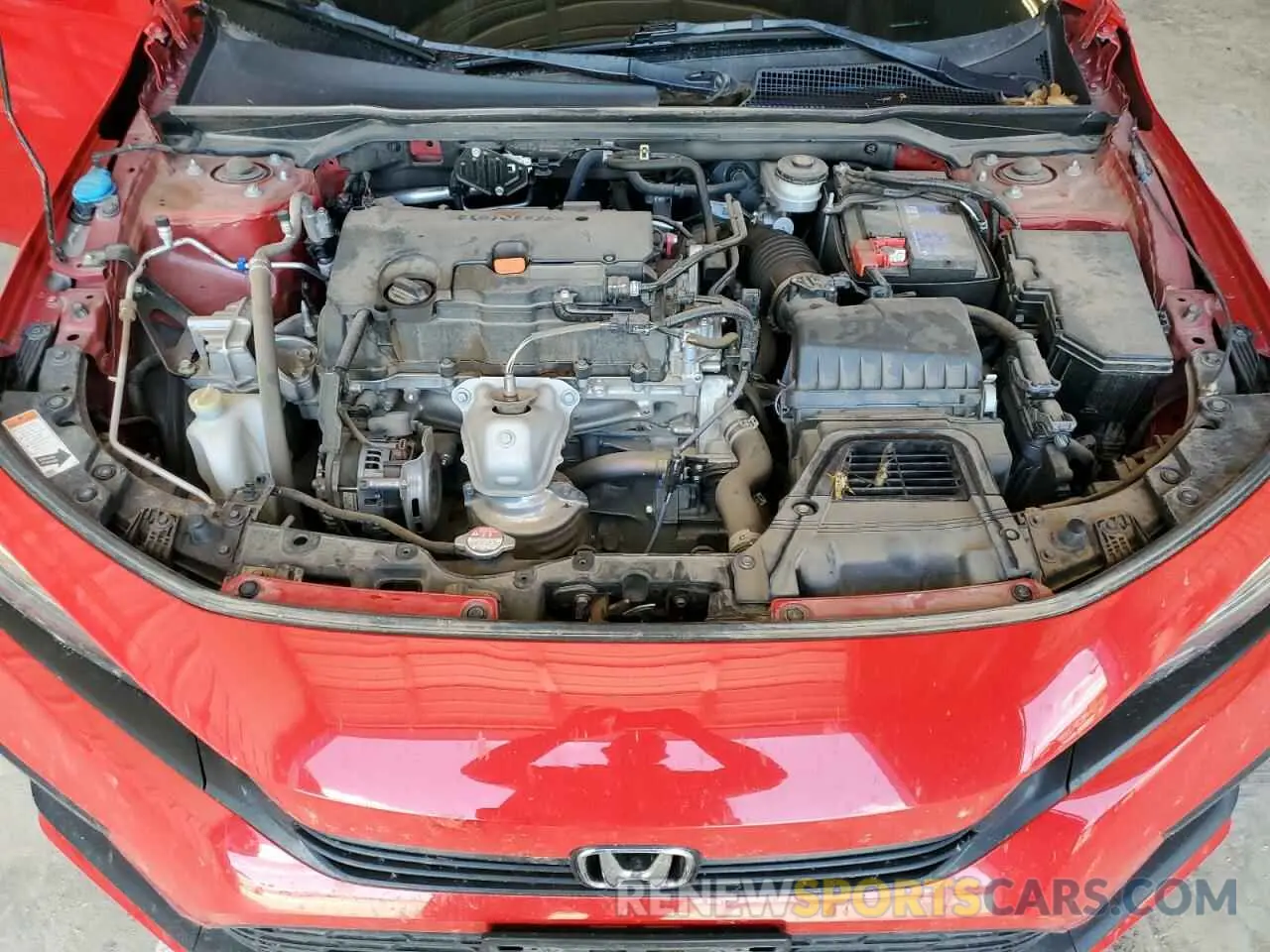 11 Photograph of a damaged car 2HGFE2F56NH503532 HONDA CIVIC 2022
