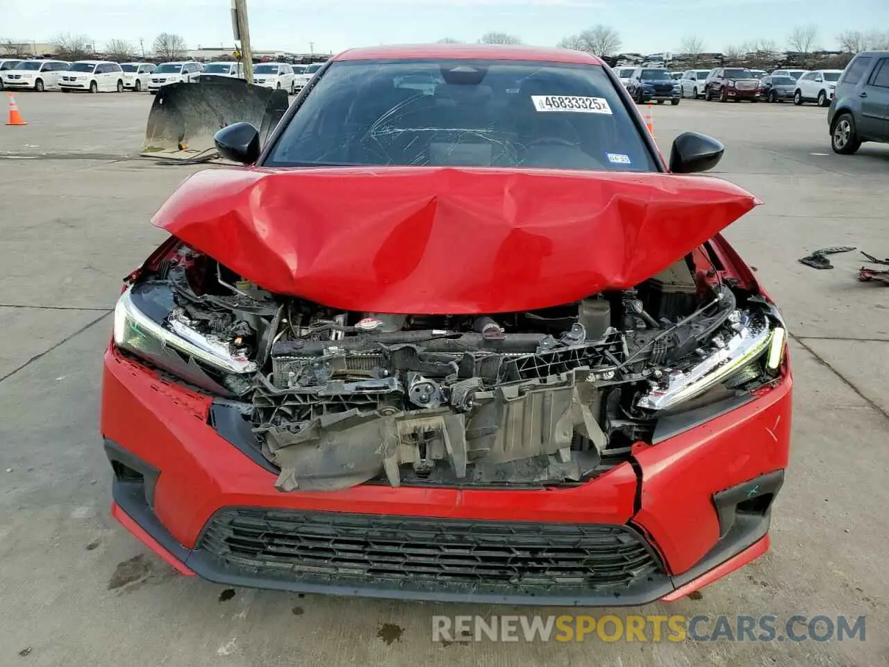 5 Photograph of a damaged car 2HGFE2F56NH509699 HONDA CIVIC 2022