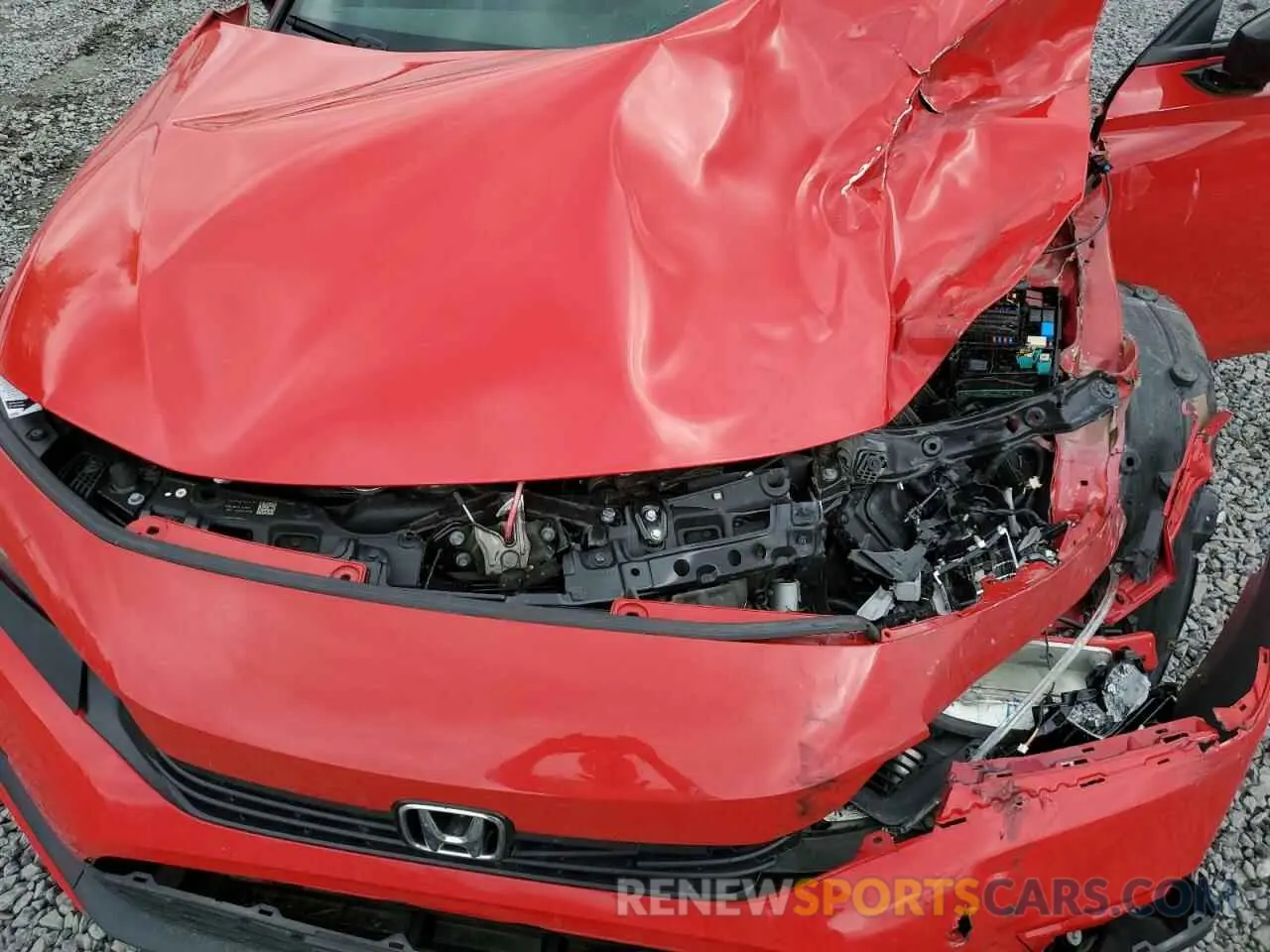 11 Photograph of a damaged car 2HGFE2F56NH512411 HONDA CIVIC 2022