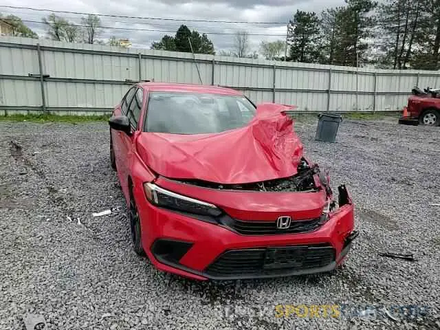 13 Photograph of a damaged car 2HGFE2F56NH512411 HONDA CIVIC 2022