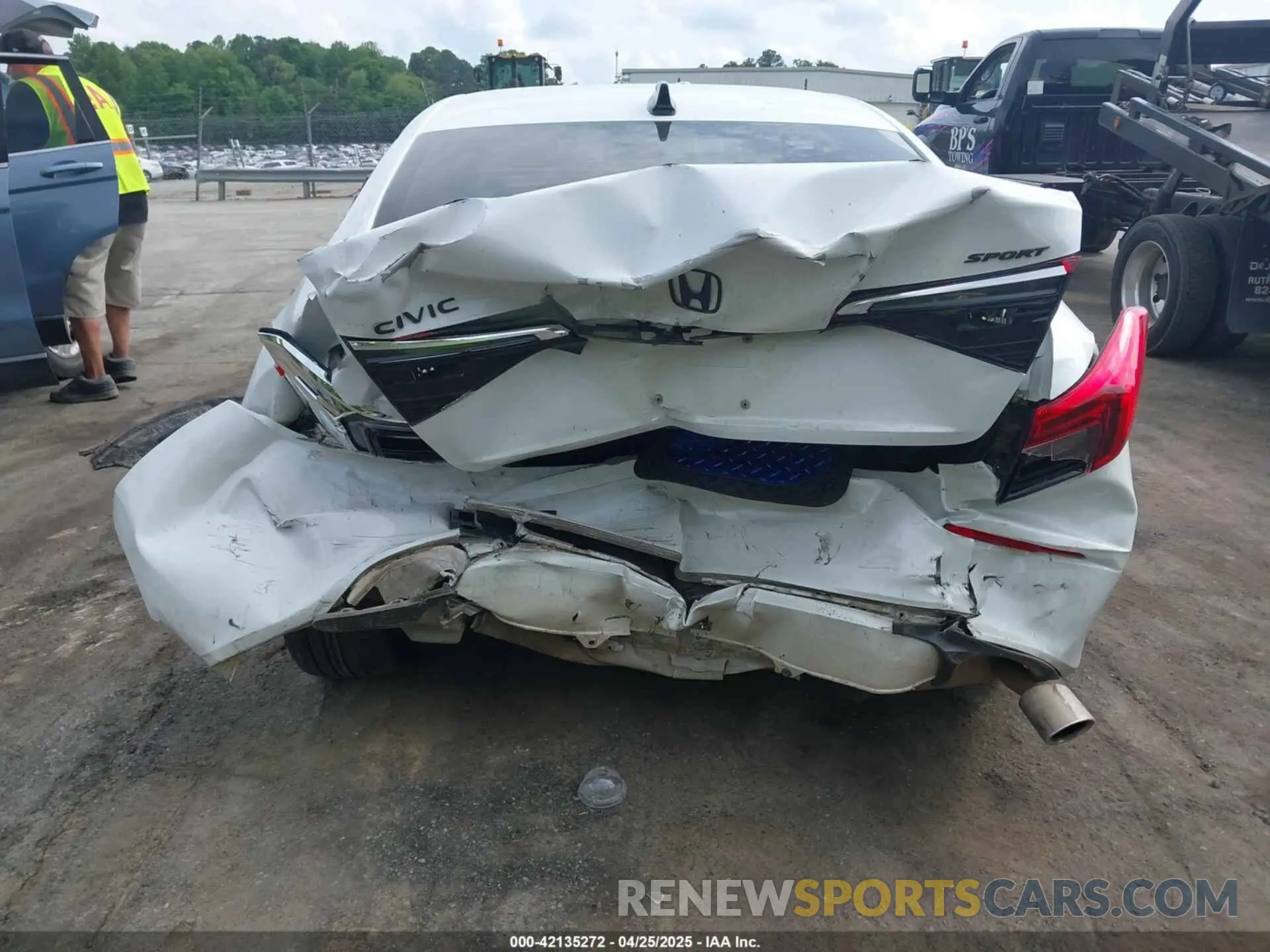 15 Photograph of a damaged car 2HGFE2F56NH515664 HONDA CIVIC 2022