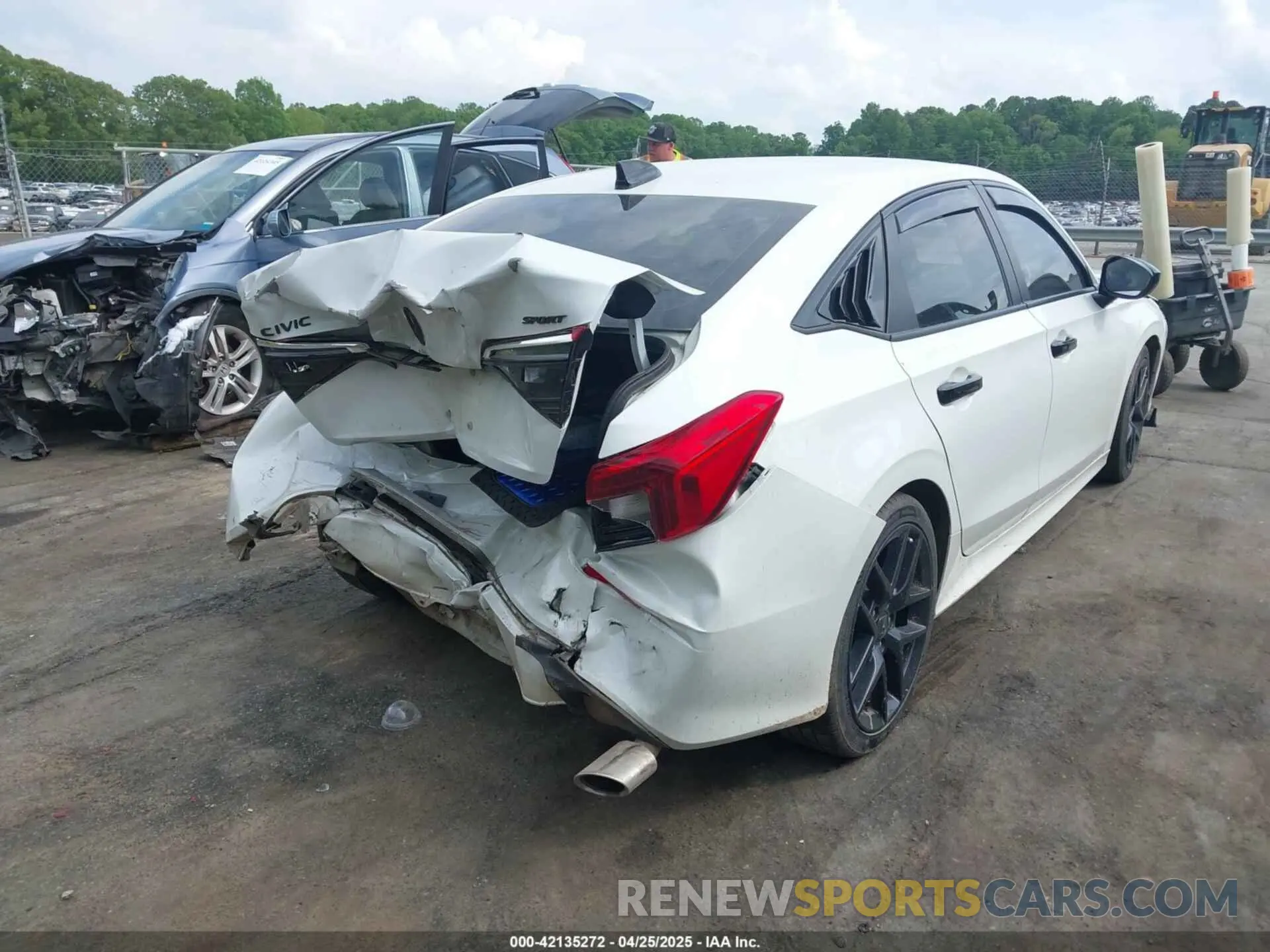 4 Photograph of a damaged car 2HGFE2F56NH515664 HONDA CIVIC 2022