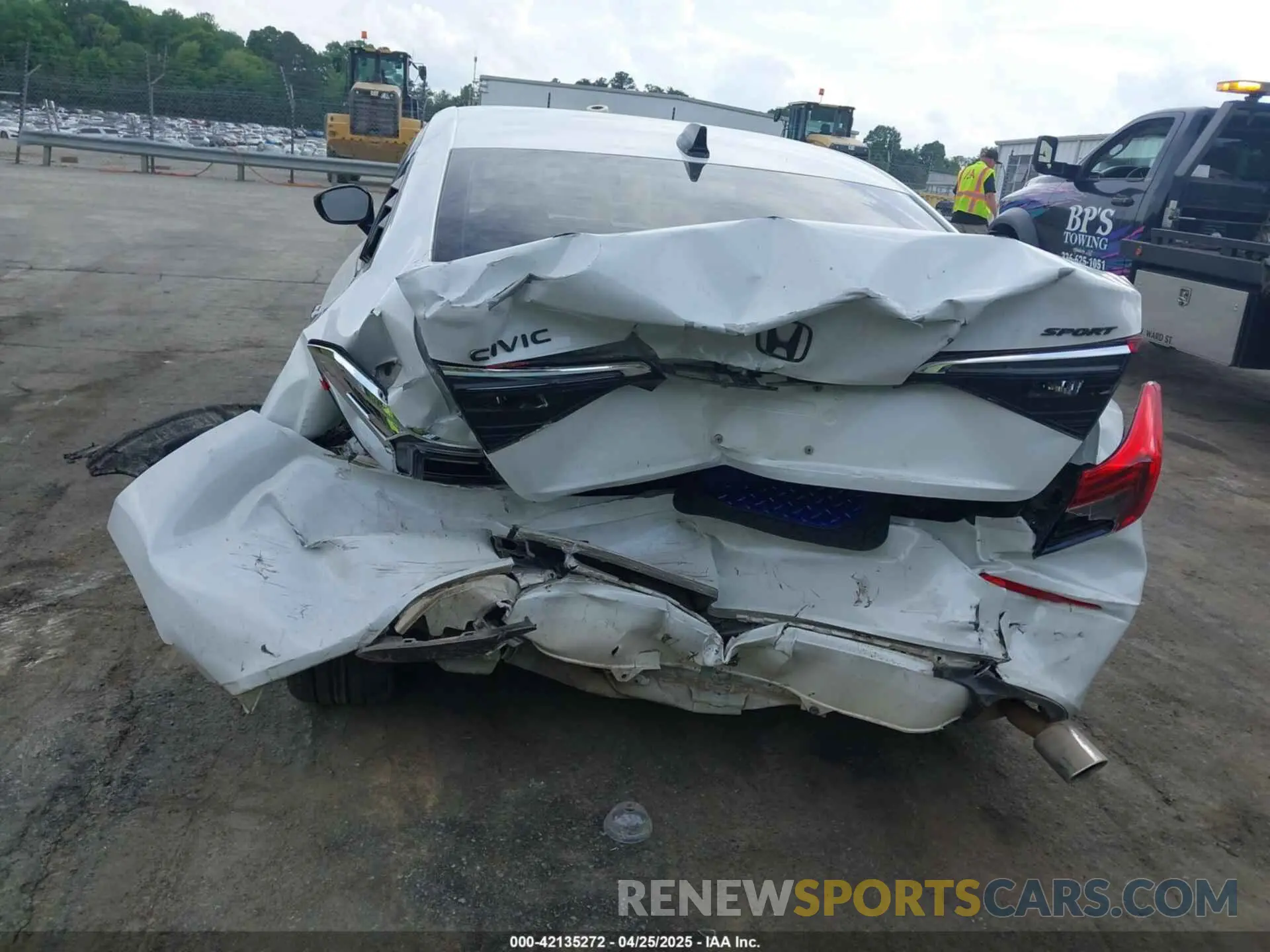 6 Photograph of a damaged car 2HGFE2F56NH515664 HONDA CIVIC 2022