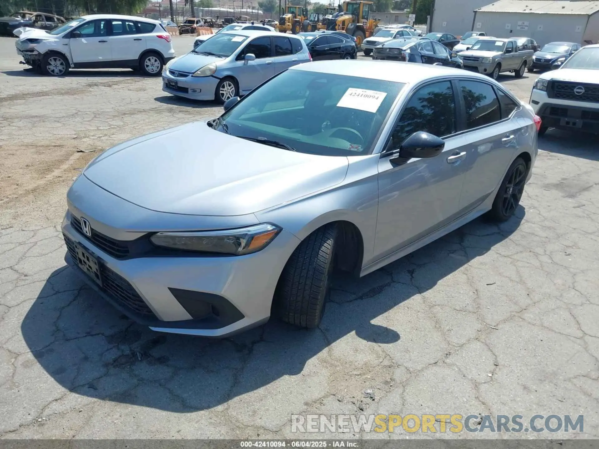 2 Photograph of a damaged car 2HGFE2F56NH519715 HONDA CIVIC 2022