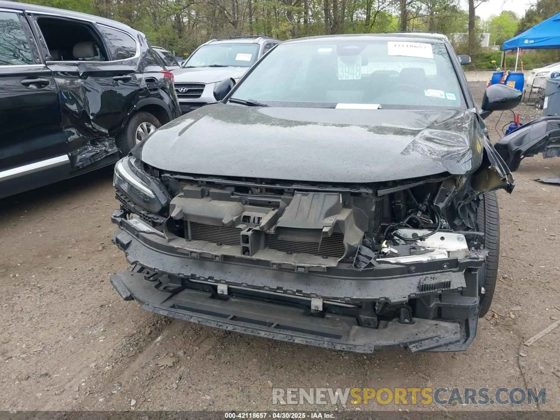 13 Photograph of a damaged car 2HGFE2F56NH523702 HONDA CIVIC 2022