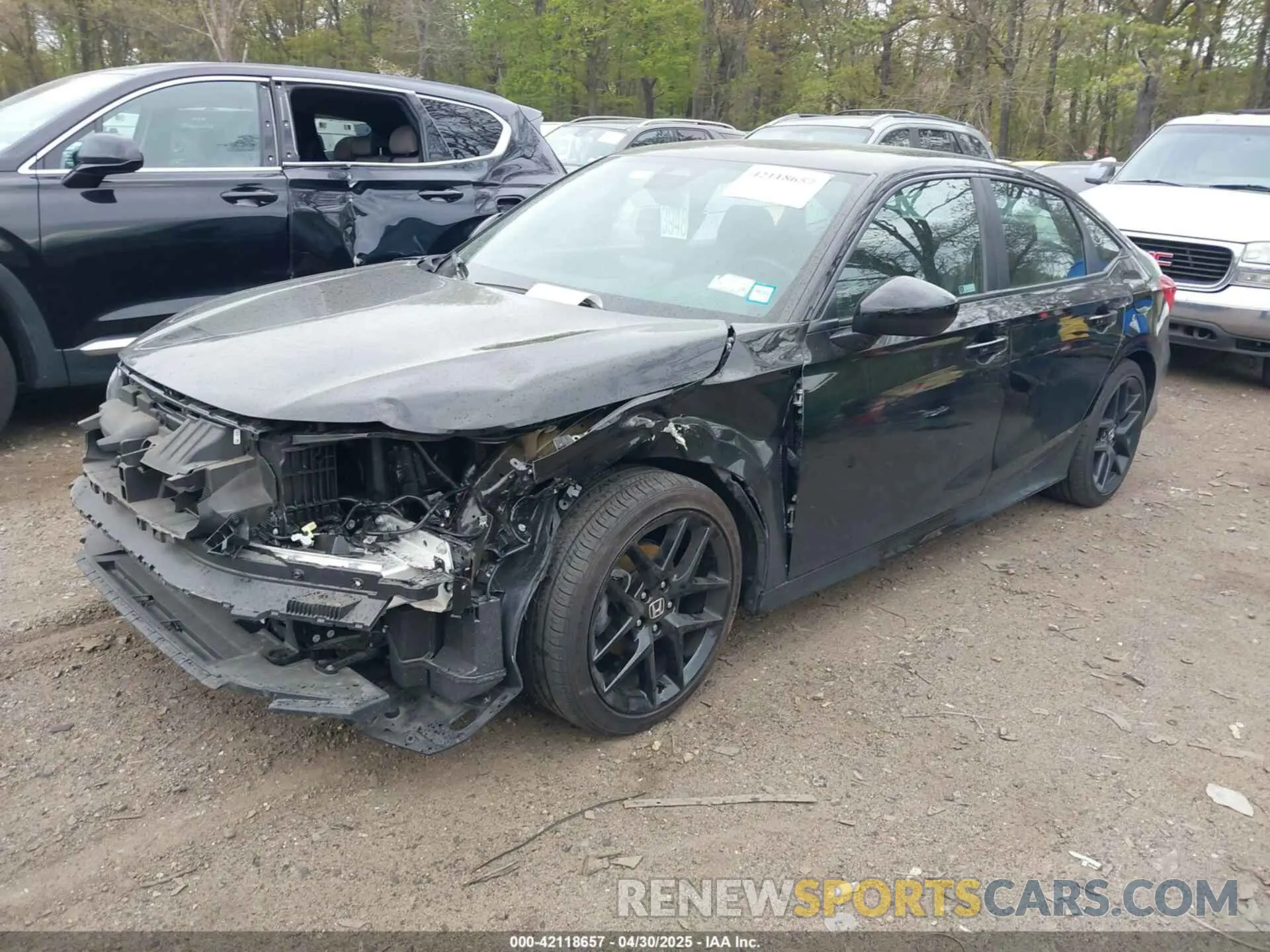 2 Photograph of a damaged car 2HGFE2F56NH523702 HONDA CIVIC 2022