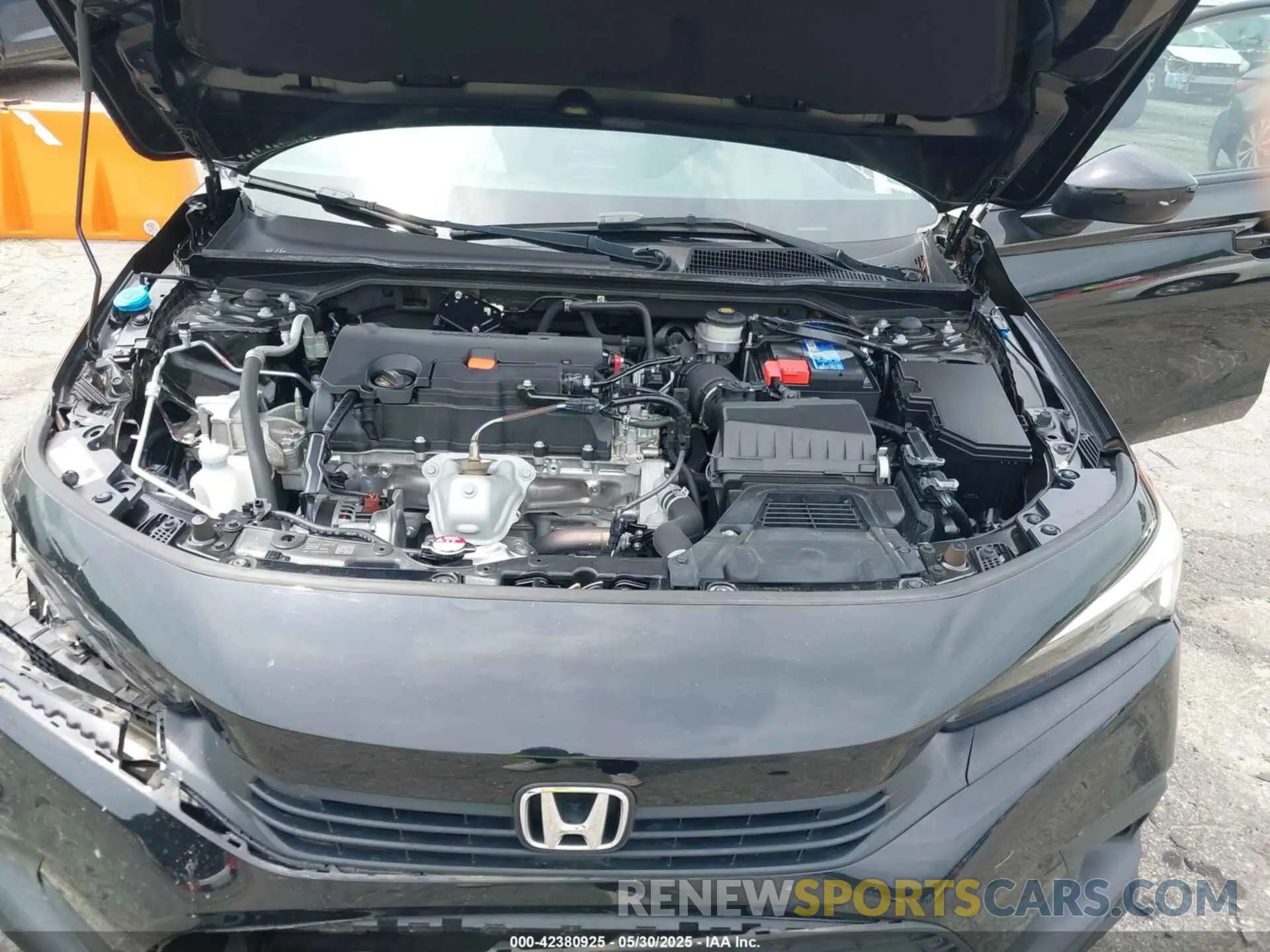 10 Photograph of a damaged car 2HGFE2F56NH524624 HONDA CIVIC 2022