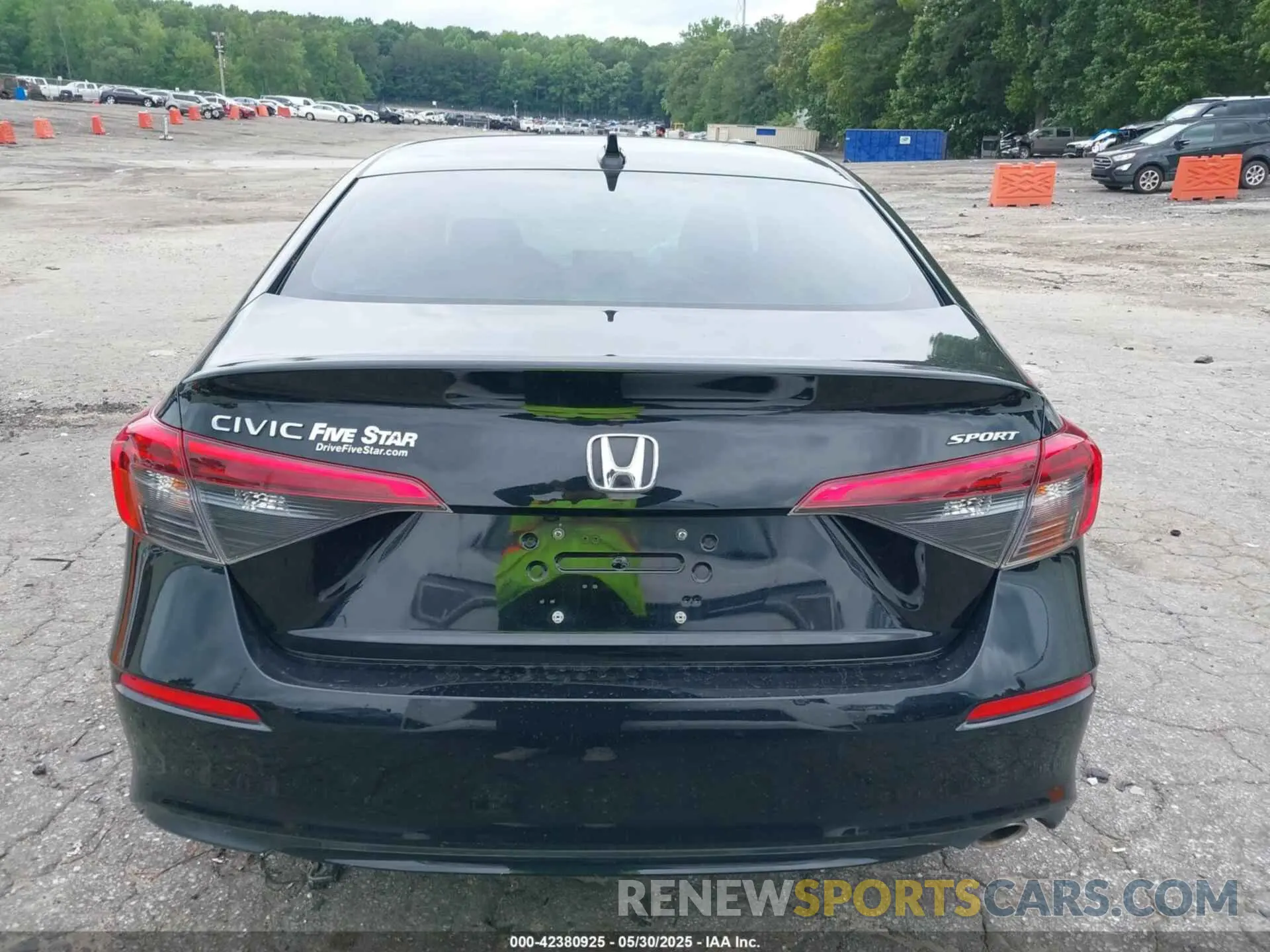 16 Photograph of a damaged car 2HGFE2F56NH524624 HONDA CIVIC 2022