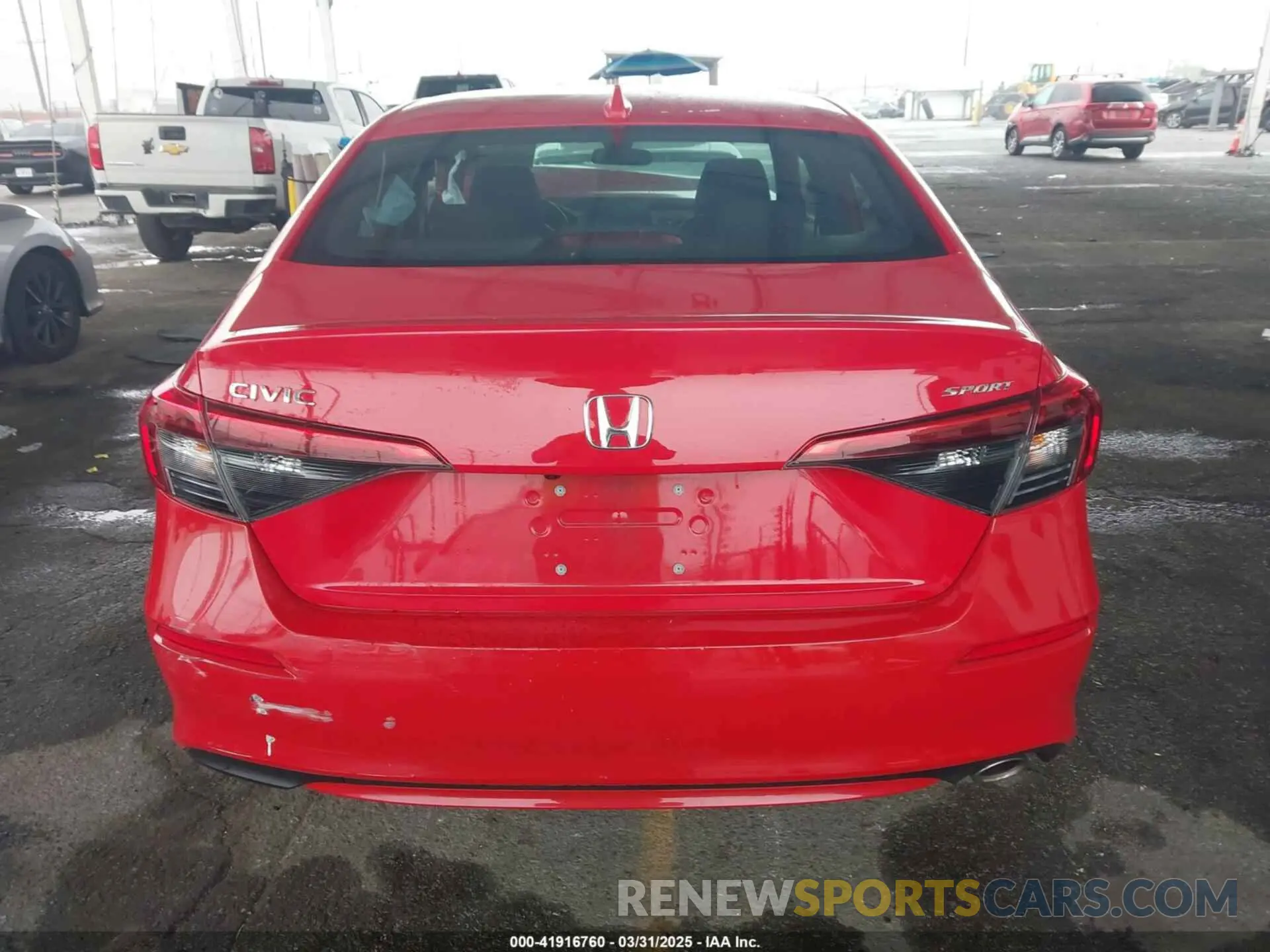 17 Photograph of a damaged car 2HGFE2F56NH528026 HONDA CIVIC 2022