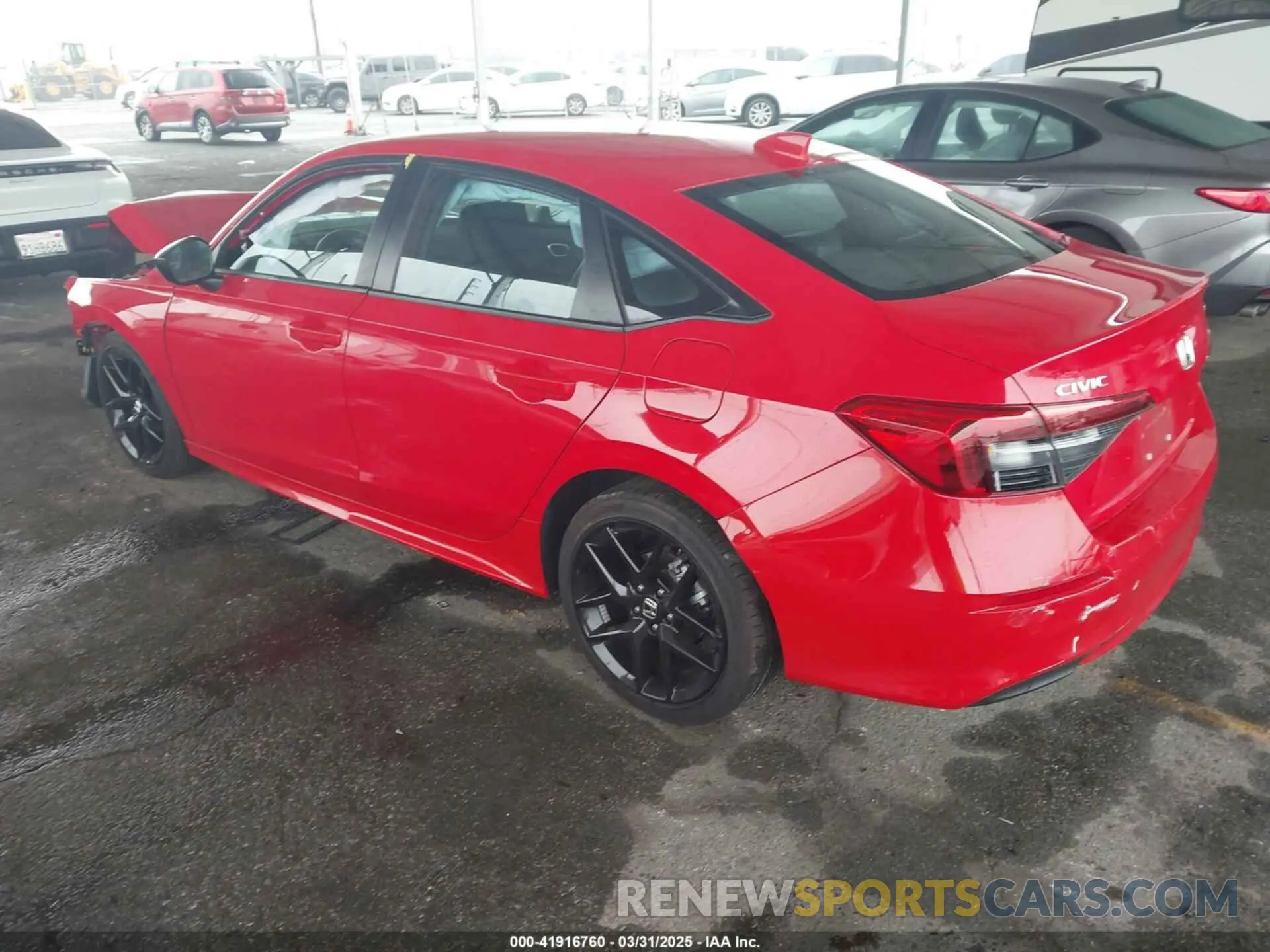 3 Photograph of a damaged car 2HGFE2F56NH528026 HONDA CIVIC 2022