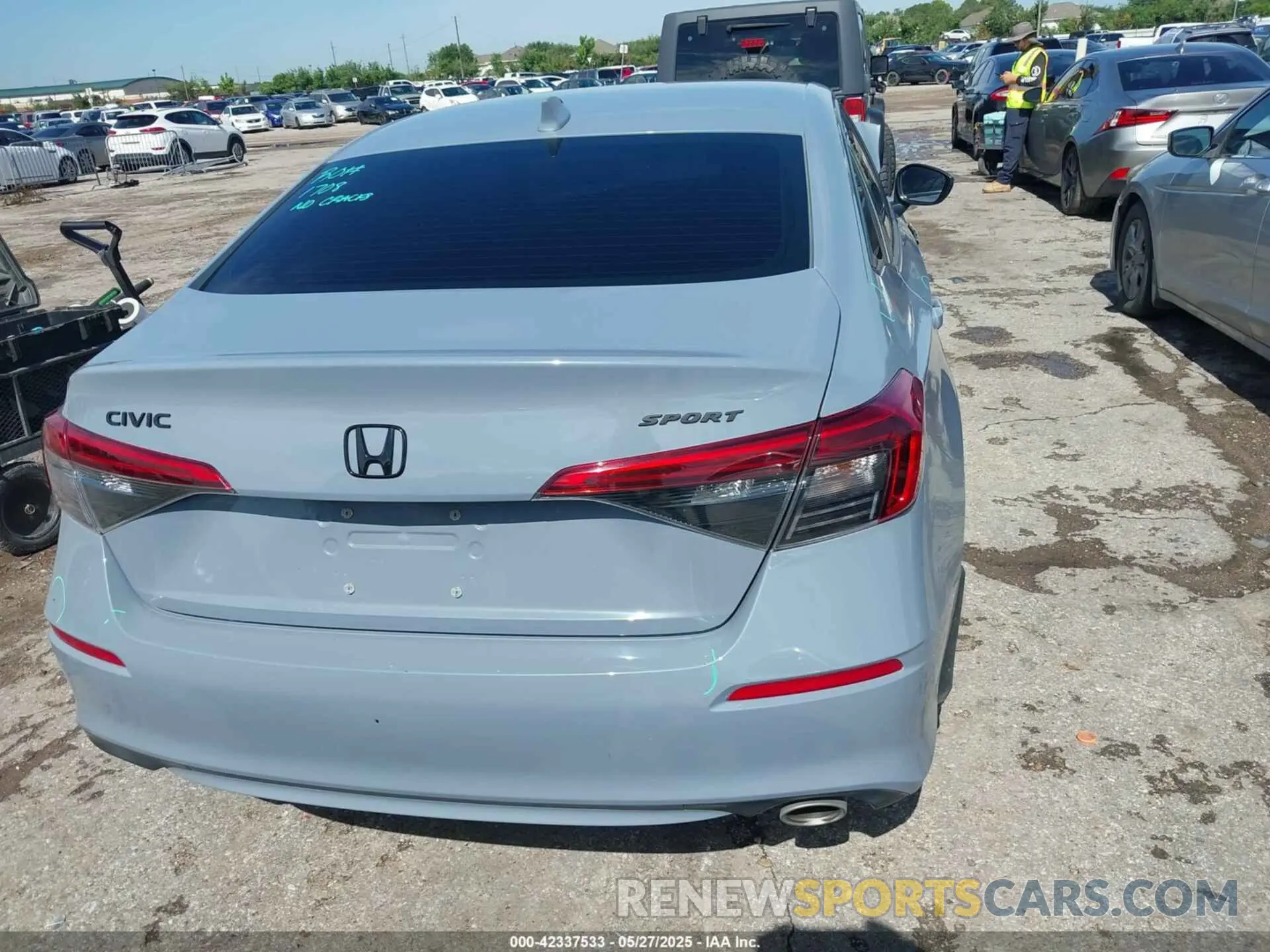 16 Photograph of a damaged car 2HGFE2F56NH534165 HONDA CIVIC 2022