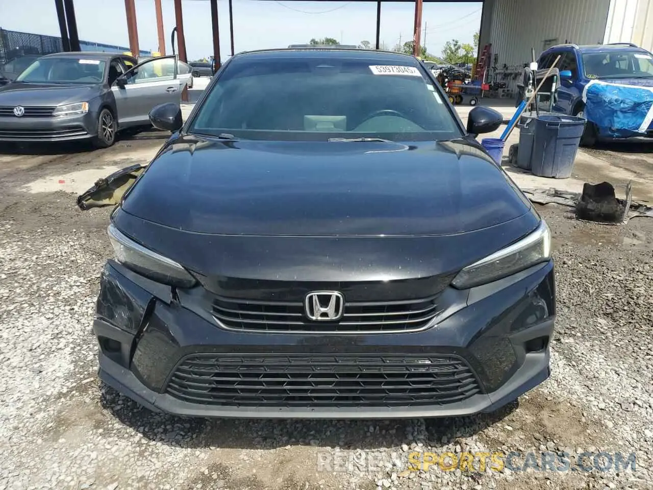 5 Photograph of a damaged car 2HGFE2F56NH535235 HONDA CIVIC 2022