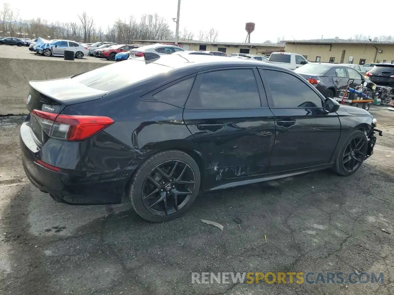 3 Photograph of a damaged car 2HGFE2F56NH537230 HONDA CIVIC 2022