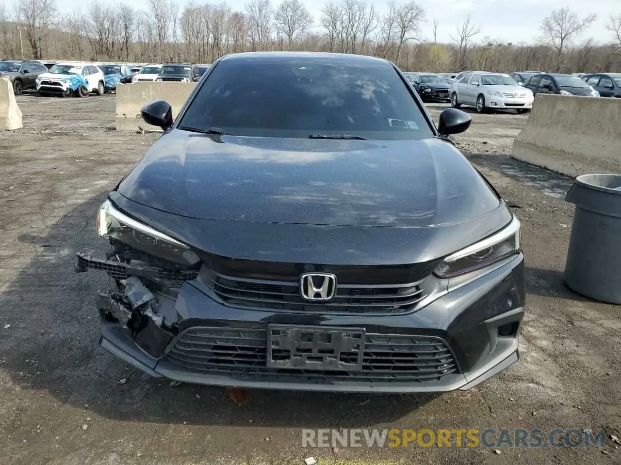 5 Photograph of a damaged car 2HGFE2F56NH537230 HONDA CIVIC 2022