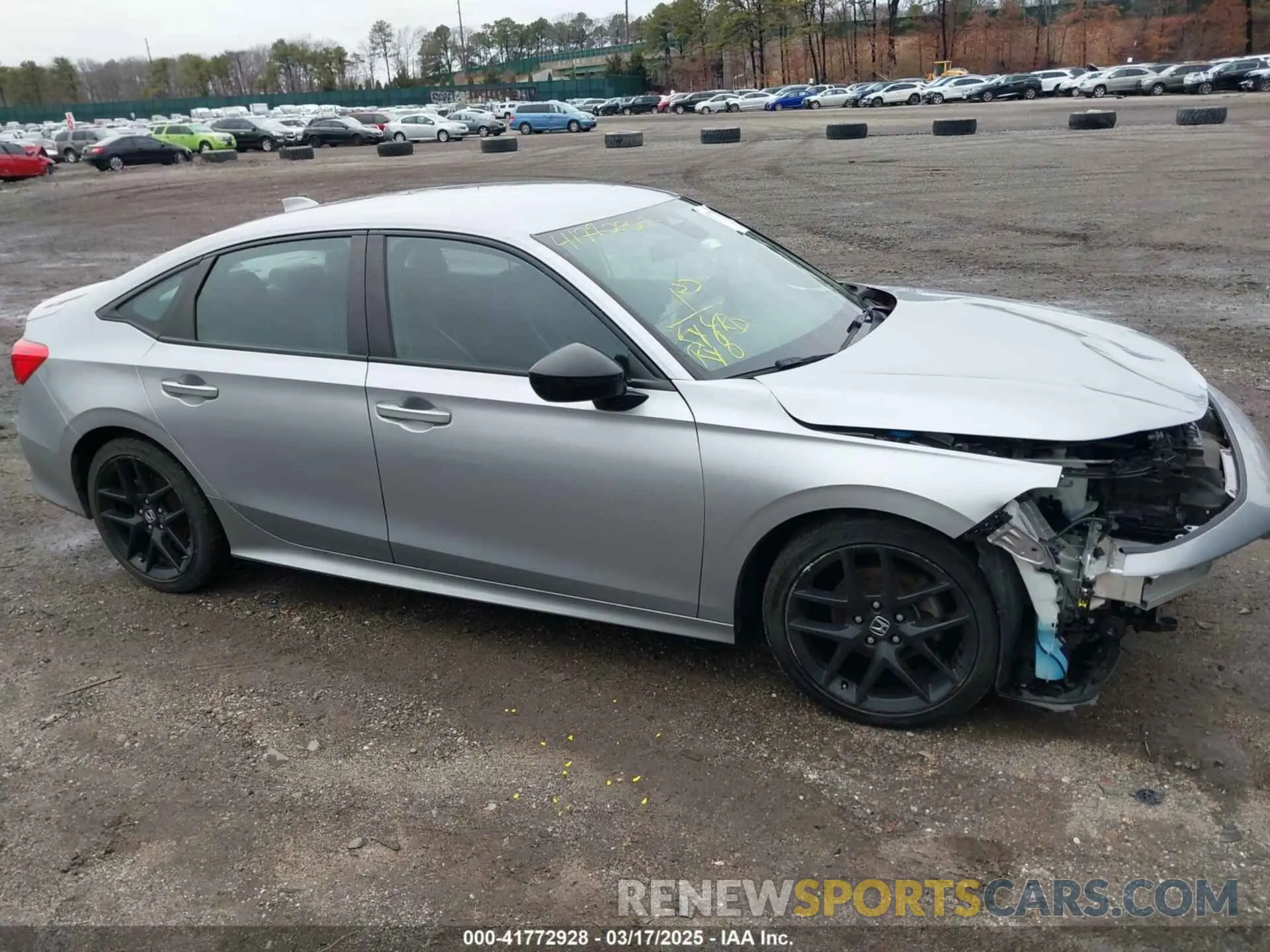 13 Photograph of a damaged car 2HGFE2F56NH537728 HONDA CIVIC 2022