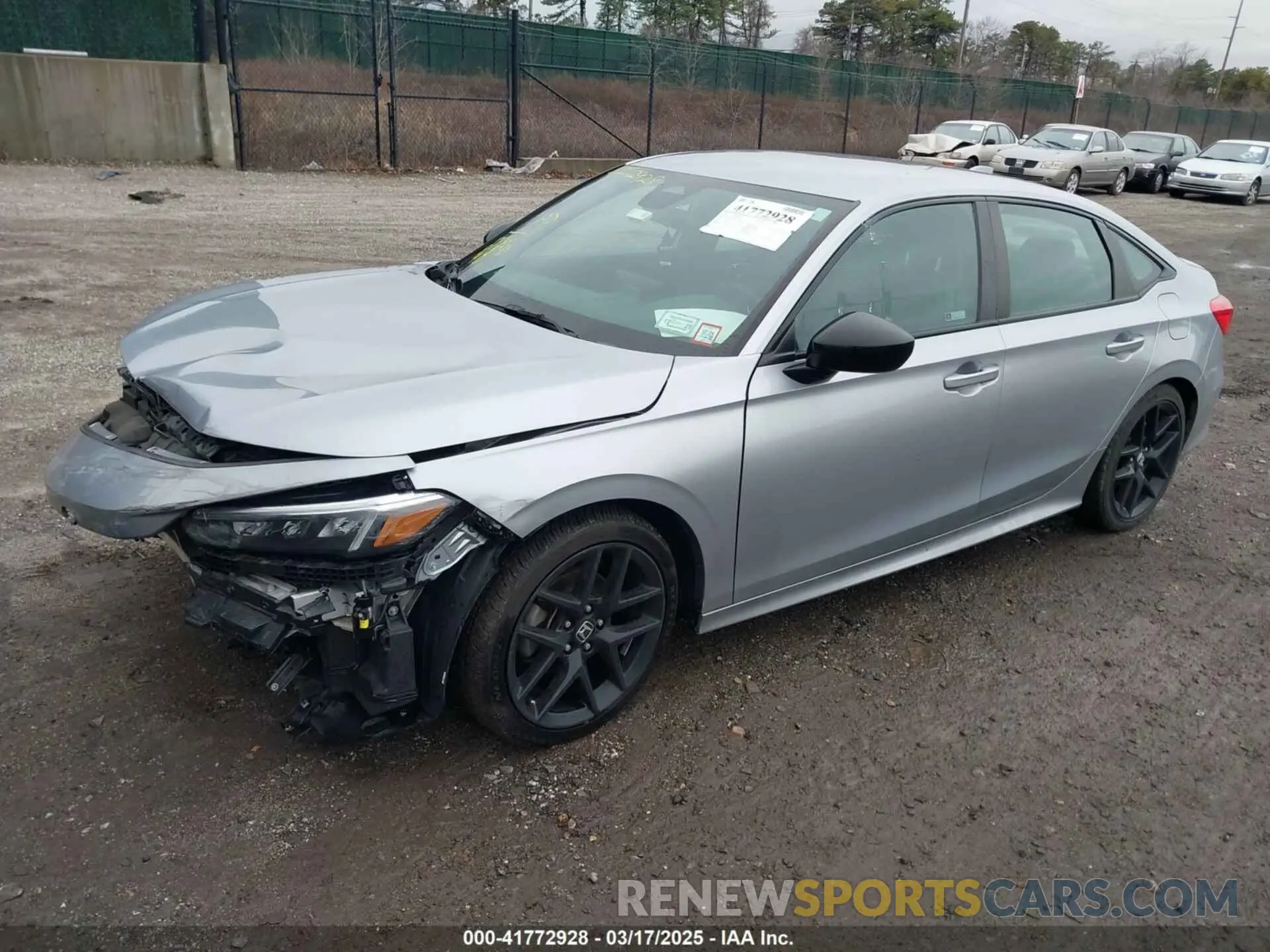 2 Photograph of a damaged car 2HGFE2F56NH537728 HONDA CIVIC 2022