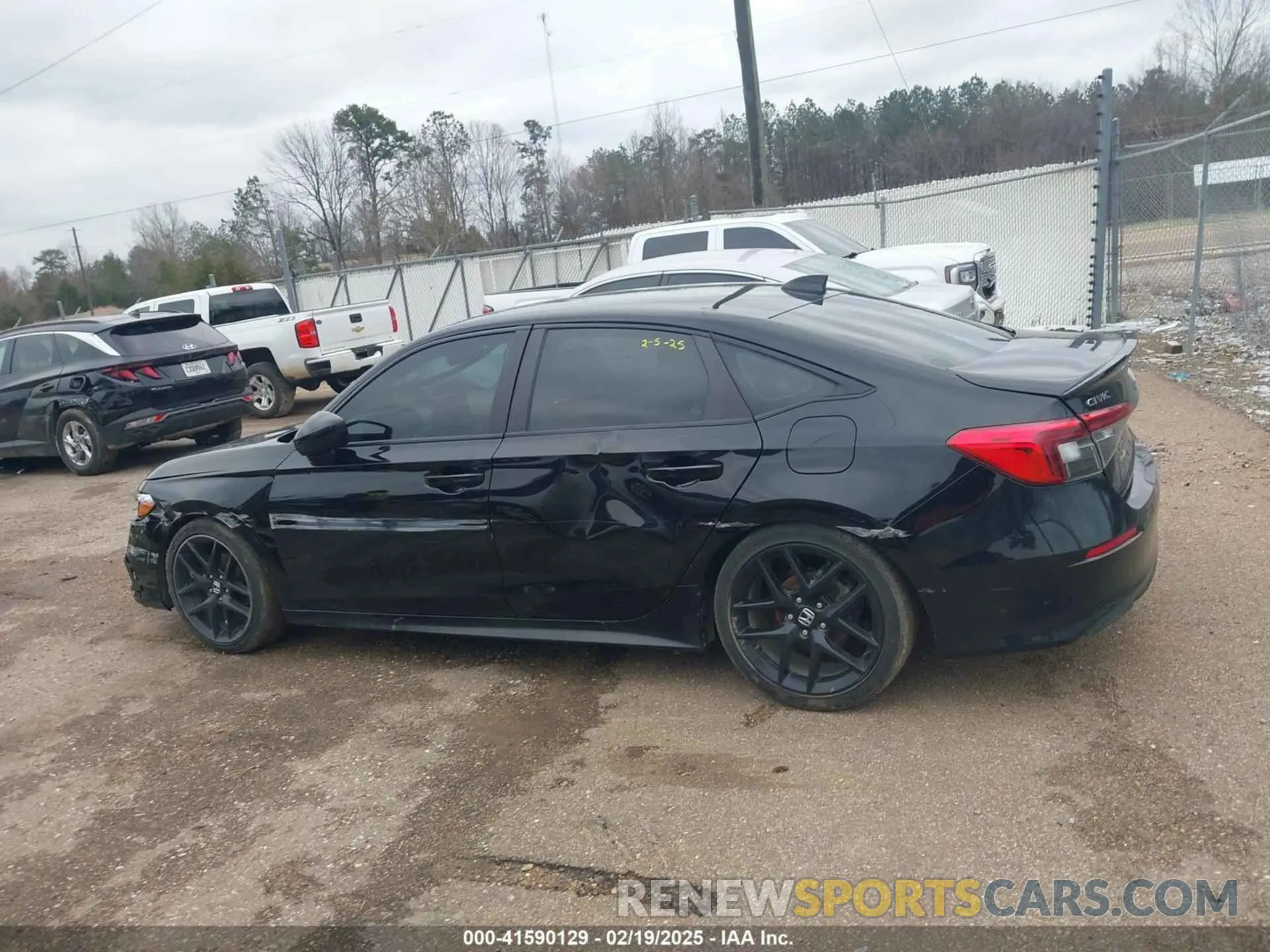 14 Photograph of a damaged car 2HGFE2F56NH540970 HONDA CIVIC 2022