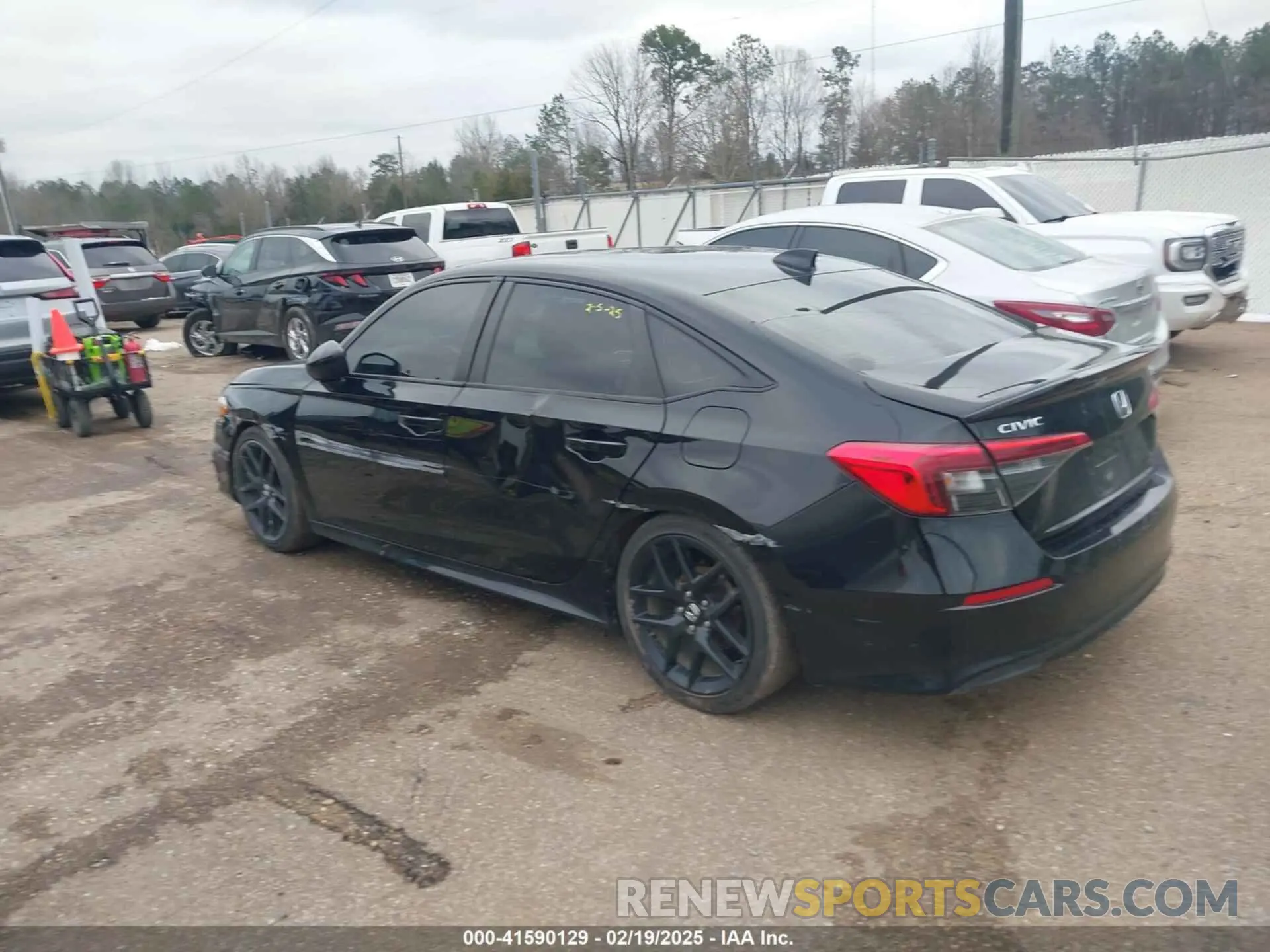 3 Photograph of a damaged car 2HGFE2F56NH540970 HONDA CIVIC 2022