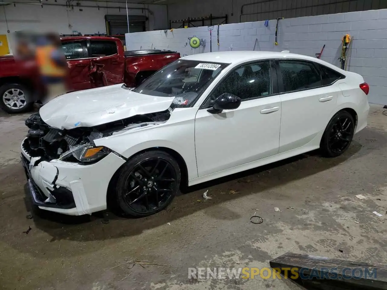 1 Photograph of a damaged car 2HGFE2F56NH541164 HONDA CIVIC 2022
