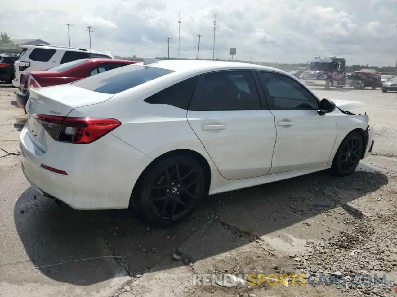 3 Photograph of a damaged car 2HGFE2F56NH547658 HONDA CIVIC 2022