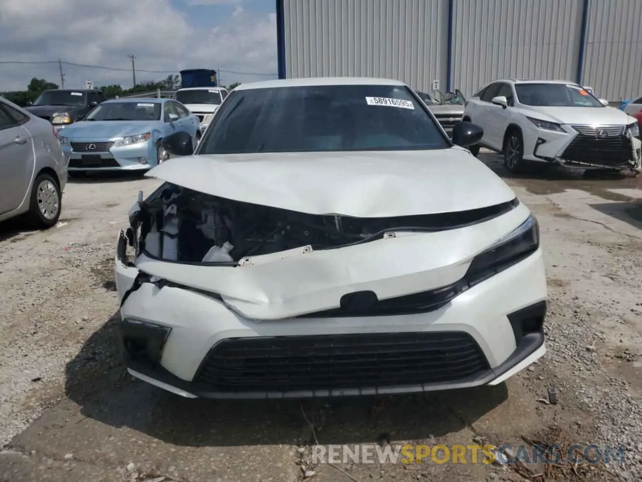 5 Photograph of a damaged car 2HGFE2F56NH547658 HONDA CIVIC 2022