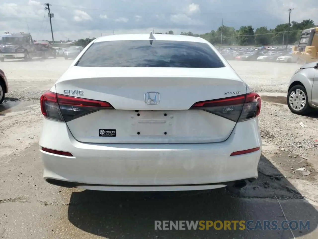 6 Photograph of a damaged car 2HGFE2F56NH547658 HONDA CIVIC 2022