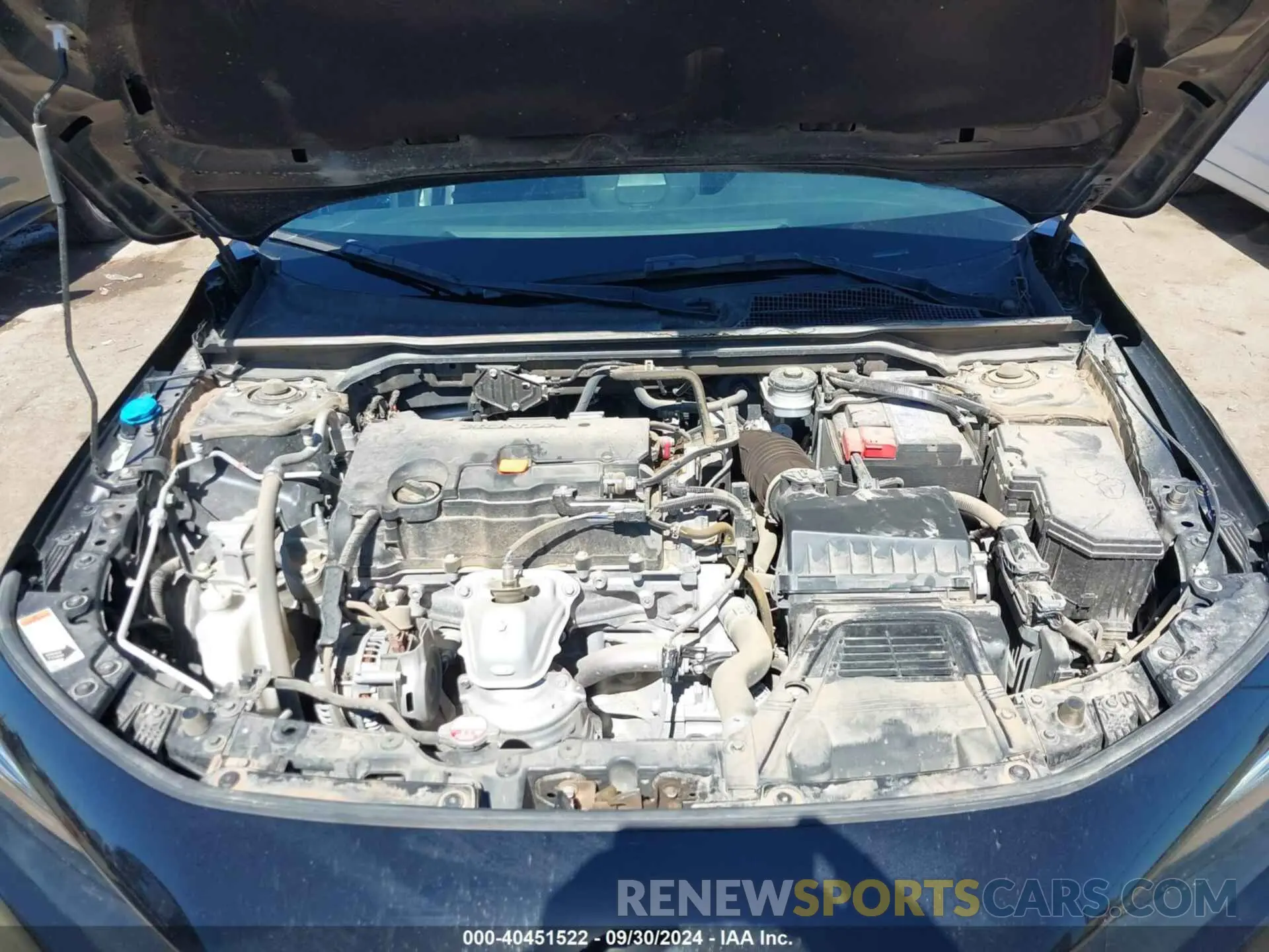 10 Photograph of a damaged car 2HGFE2F56NH549247 HONDA CIVIC 2022