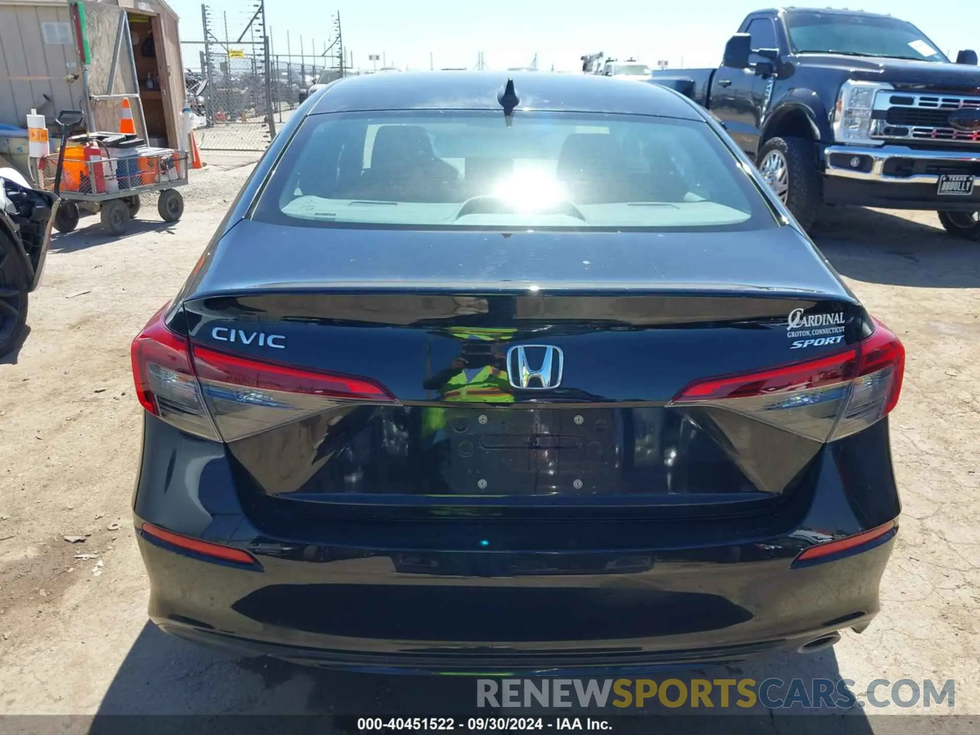 16 Photograph of a damaged car 2HGFE2F56NH549247 HONDA CIVIC 2022