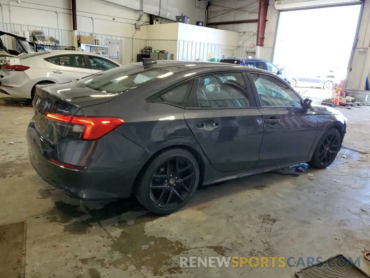 3 Photograph of a damaged car 2HGFE2F56NH551175 HONDA CIVIC 2022