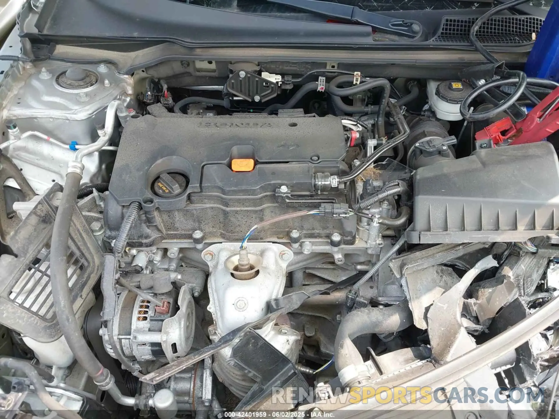 10 Photograph of a damaged car 2HGFE2F56NH555517 HONDA CIVIC 2022