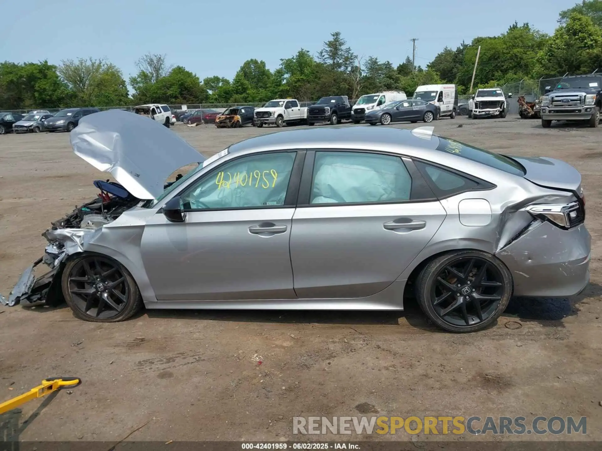 15 Photograph of a damaged car 2HGFE2F56NH555517 HONDA CIVIC 2022