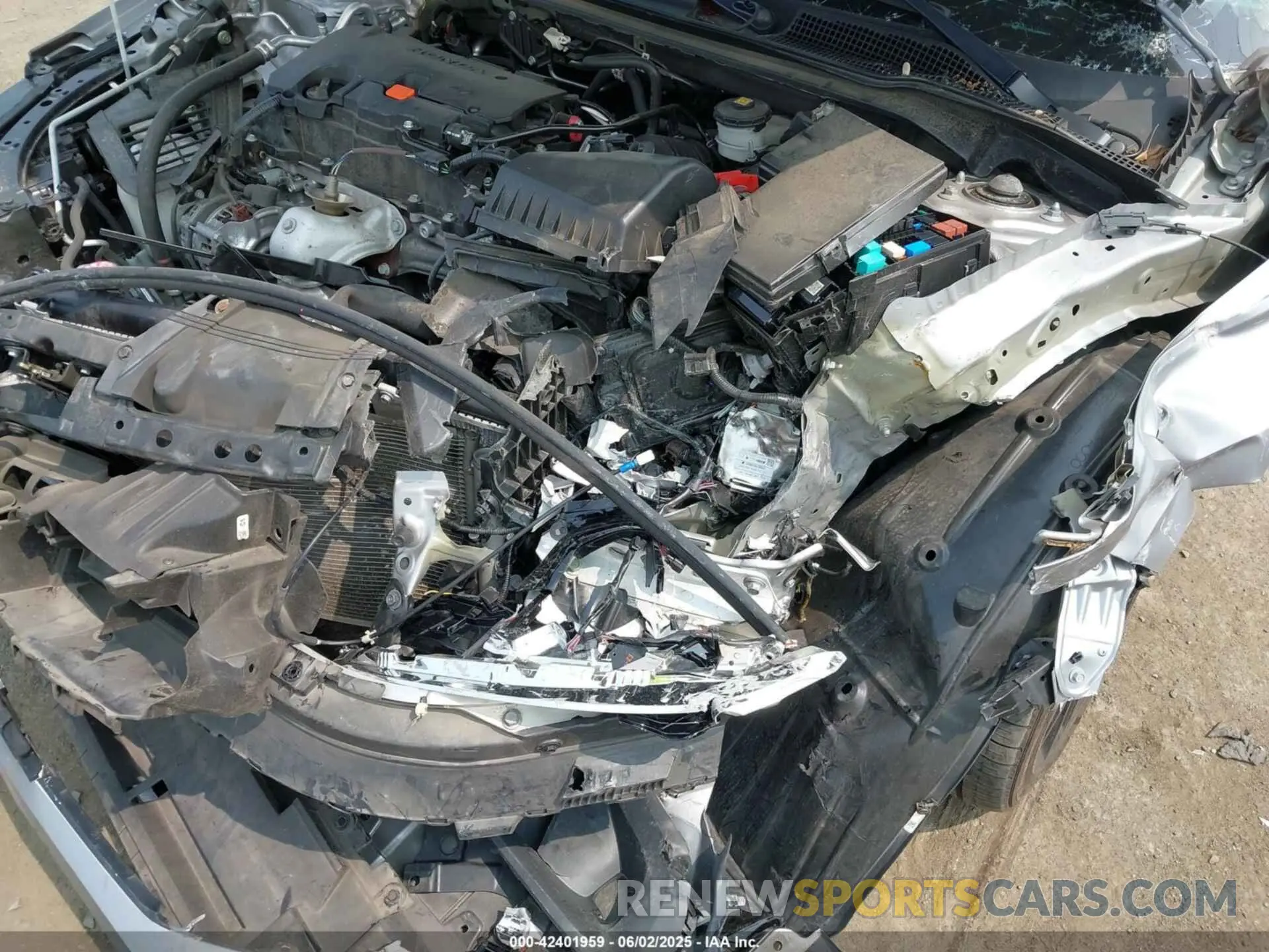 6 Photograph of a damaged car 2HGFE2F56NH555517 HONDA CIVIC 2022