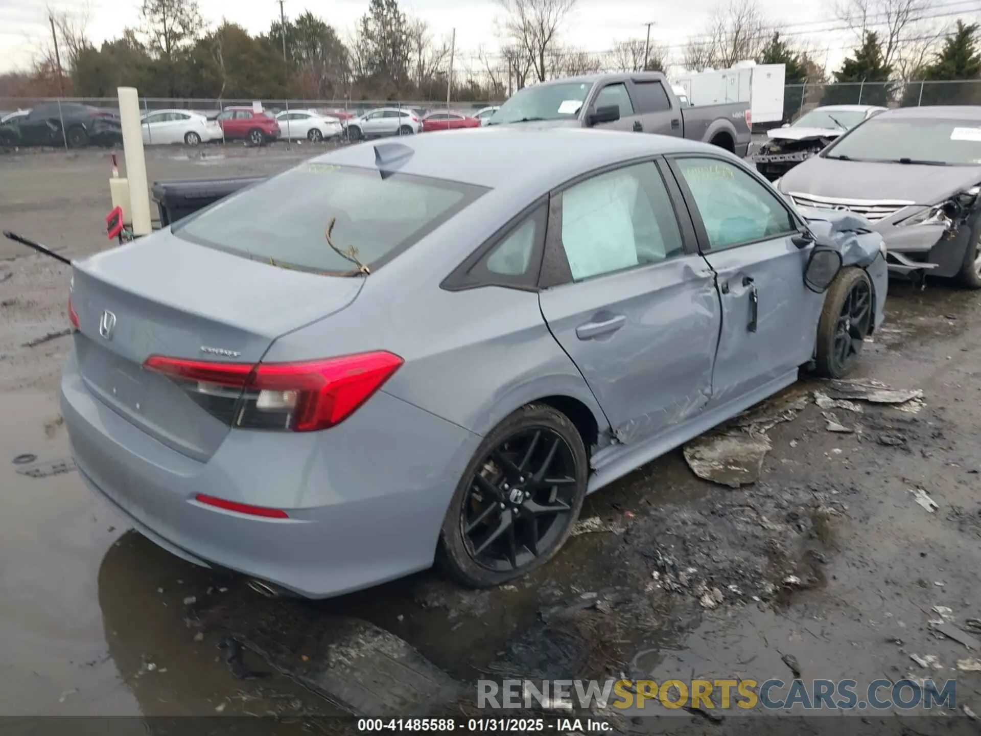 4 Photograph of a damaged car 2HGFE2F56NH561351 HONDA CIVIC 2022